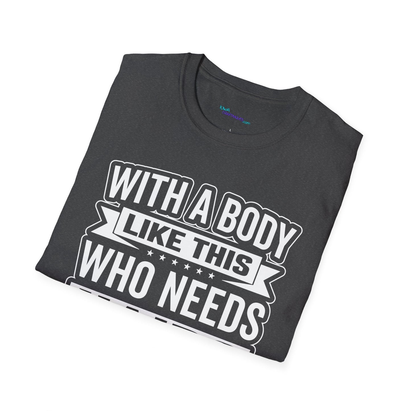 Who Needs Hair Unisex Softstyle T-Shirt