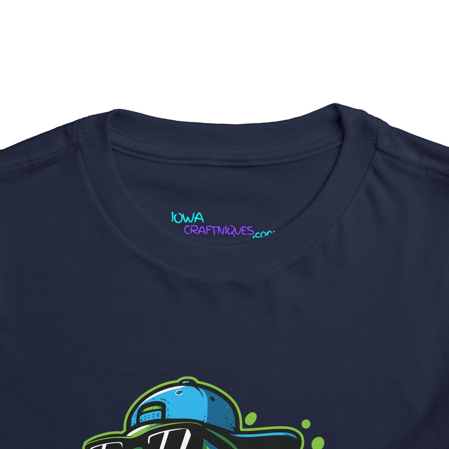 Hip Hop Frog Toddler Short Sleeve Tee