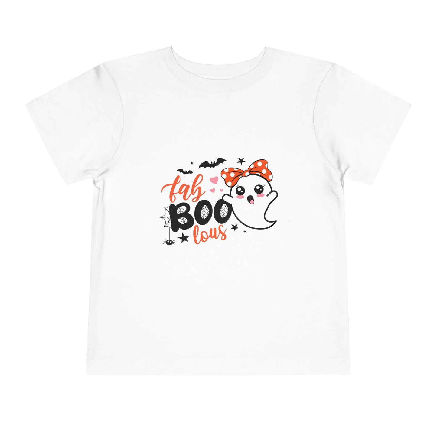 Toddler Ghost Themed Tee - Spooky Cute Halloween Shirt for Kids, Toddler Costume, Boo T-Shirt, Ghoul Shirt, Fun Fall Outfit