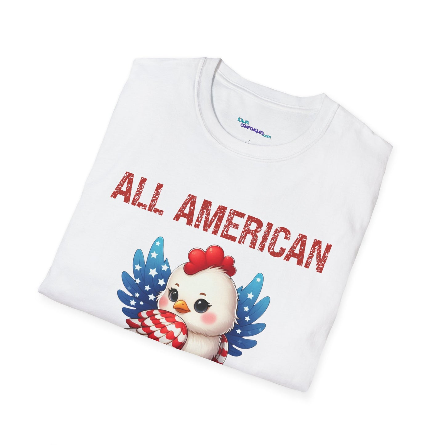 All American Chick Unisex Softstyle T -Shirt