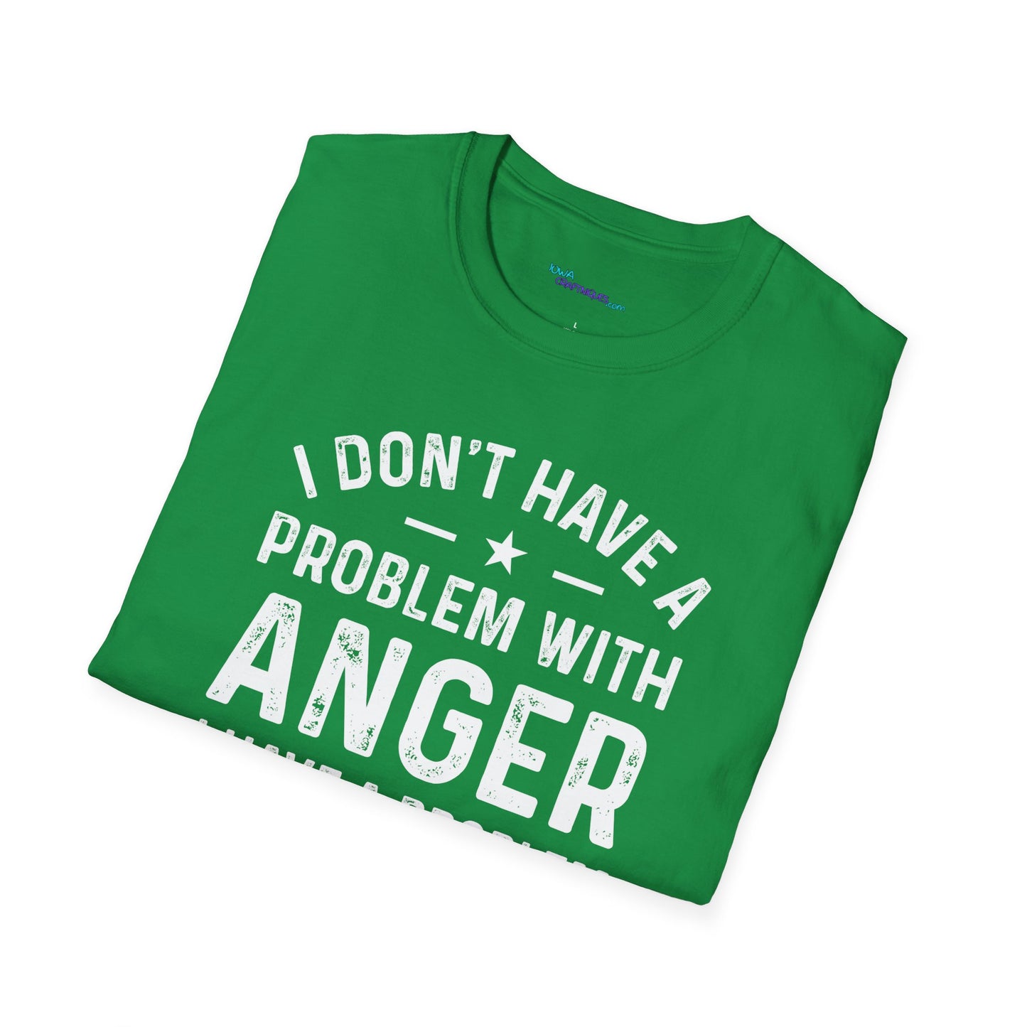 Anger Problem Unisex Softstyle T-Shirt