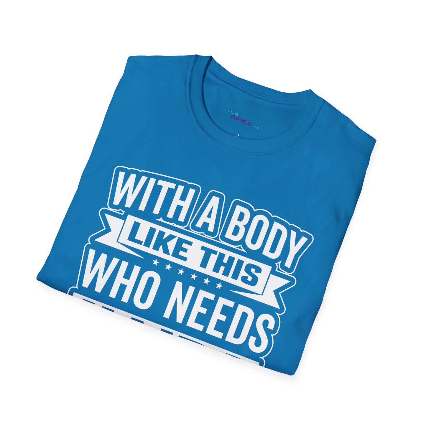 Who Needs Hair Unisex Softstyle T-Shirt