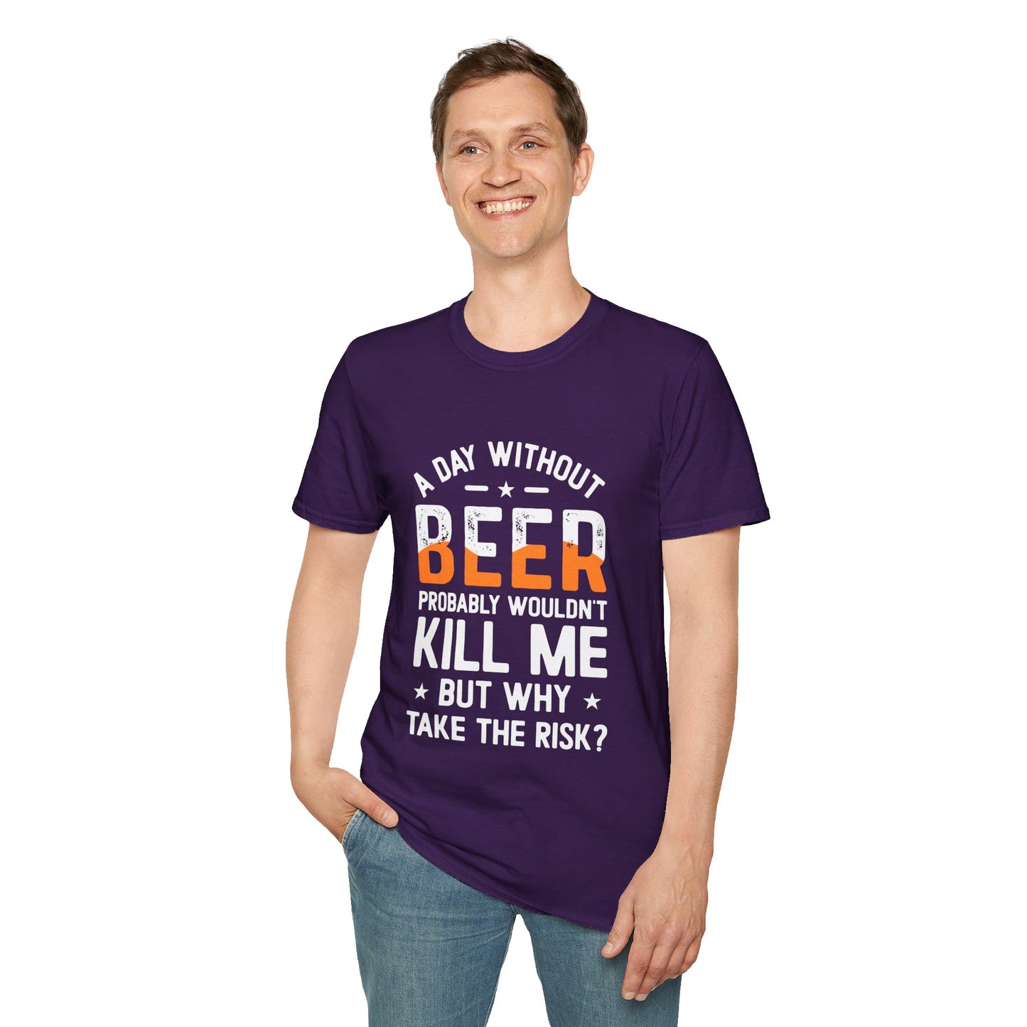 Day without Beer Unisex Softstyle T-Shirt