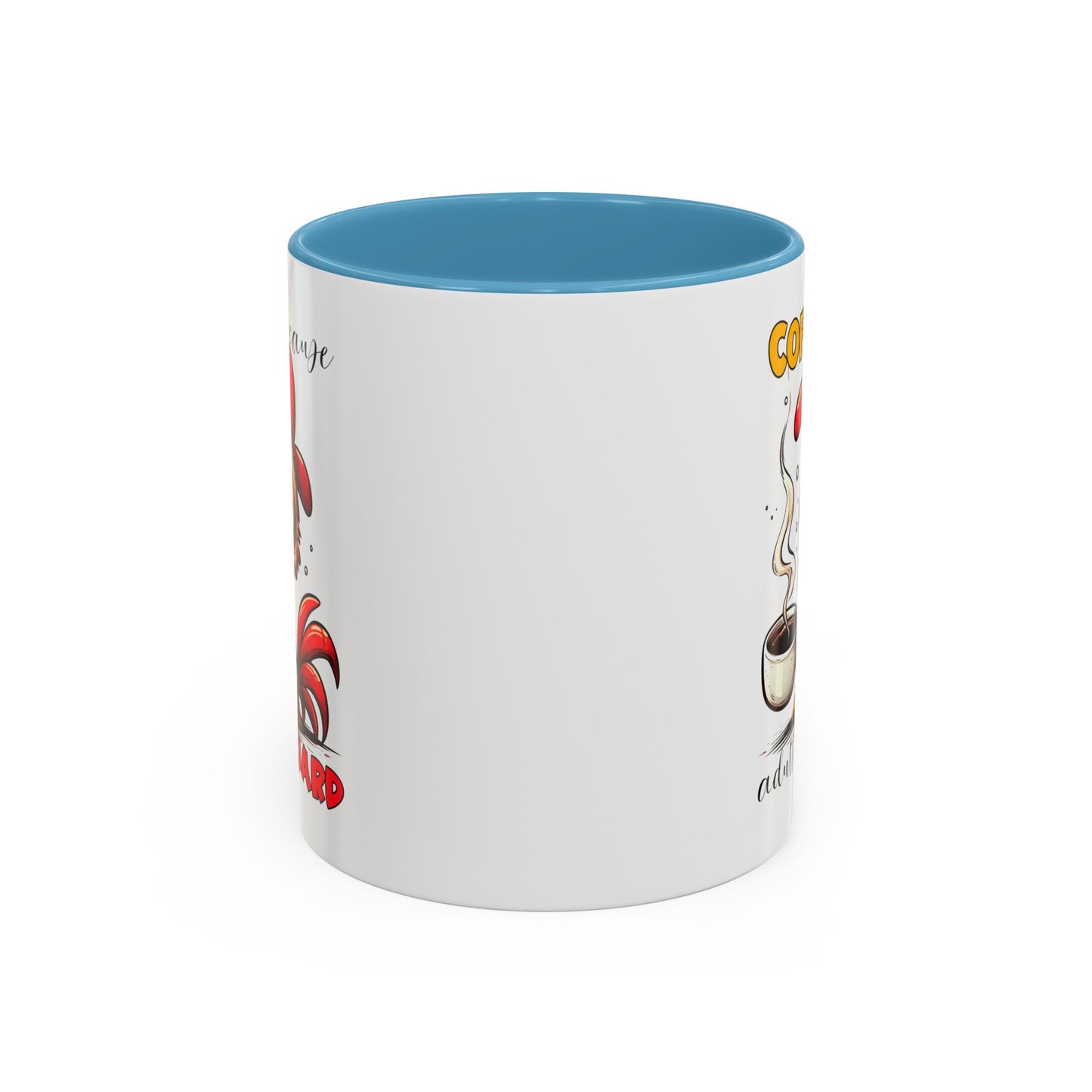 Adulting is Hard Accent Coffee Mug (11, 15oz)