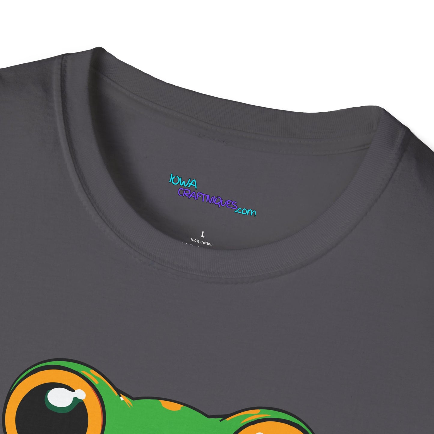 Don't Test Me Frog Unisex Softstyle T-Shirt