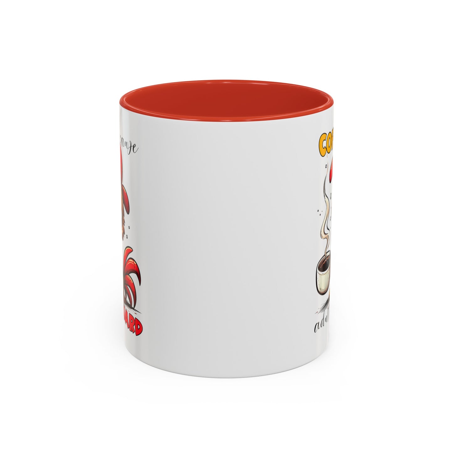 Adulting is Hard Accent Coffee Mug (11, 15oz)