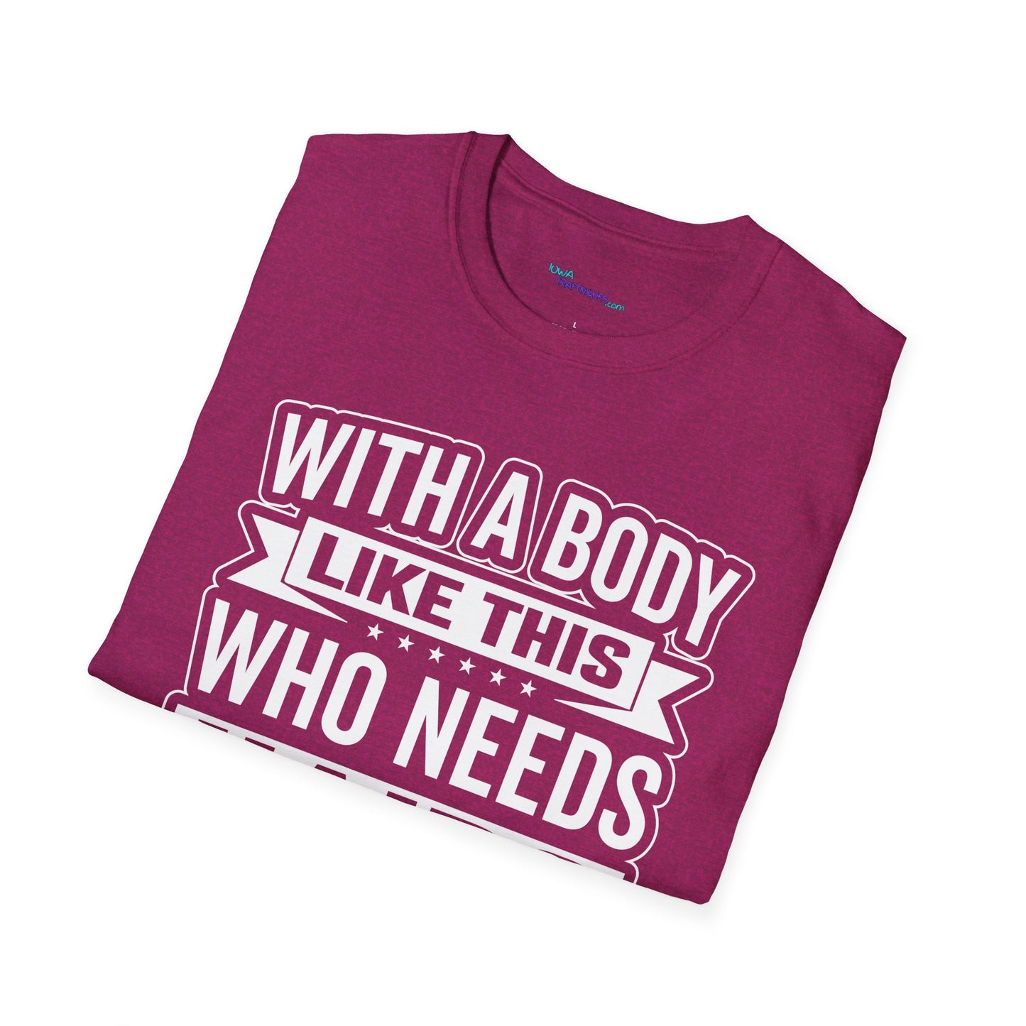 Who Needs Hair Unisex Softstyle T-Shirt