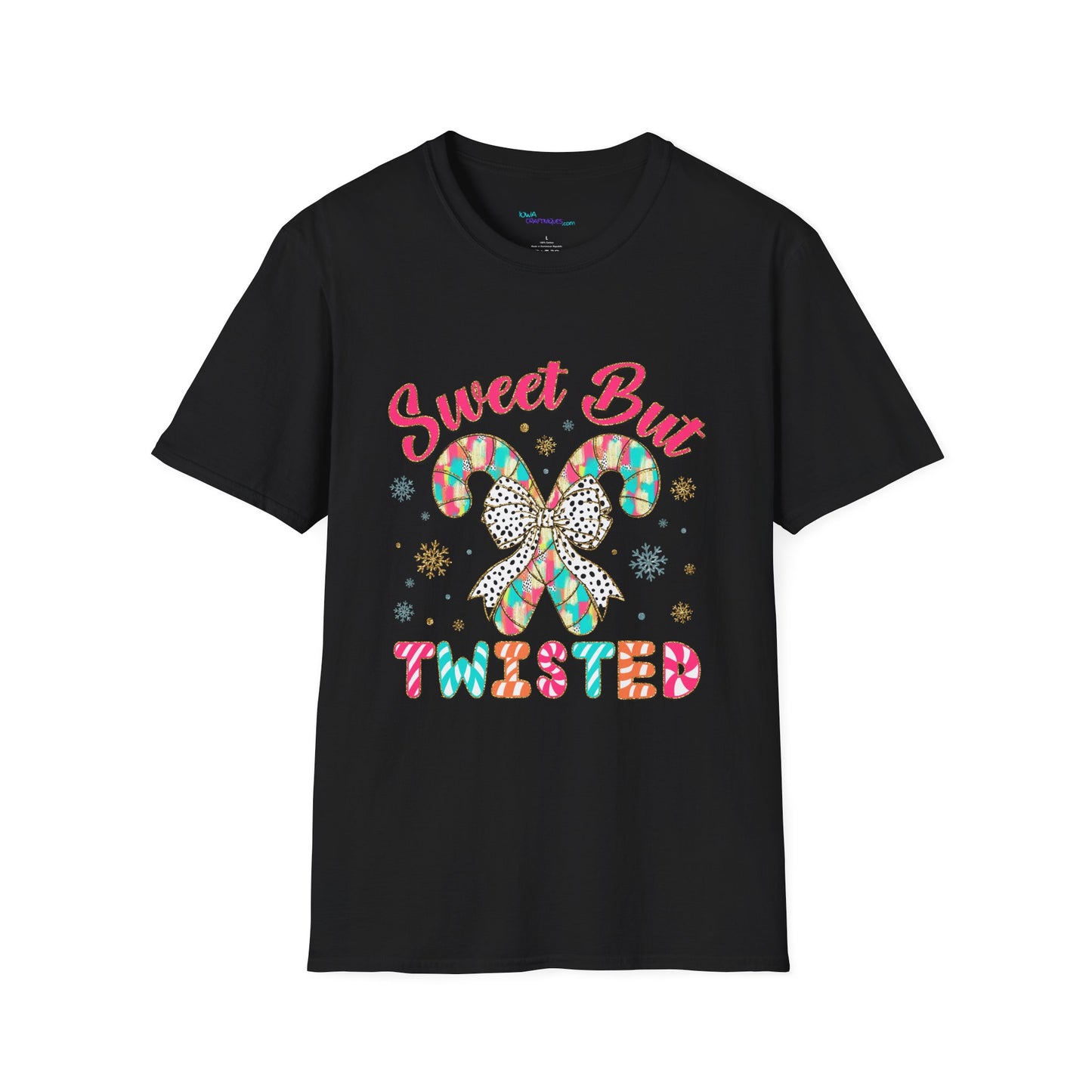 Sweet But Twisted Unisex Softstyle T-Shirt – Fun Holiday Graphic Tee