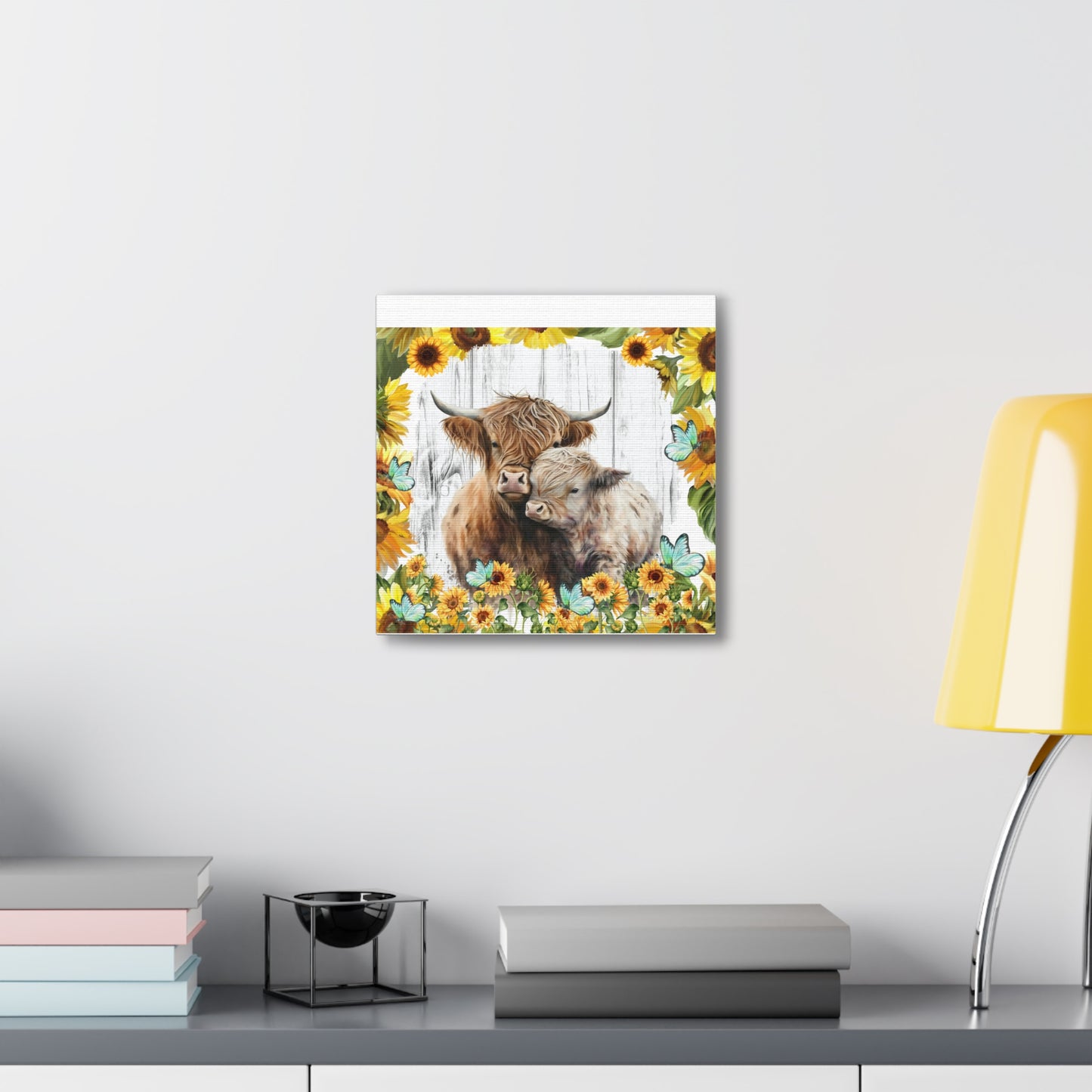 Highland Cows Canvas Gallery Wraps