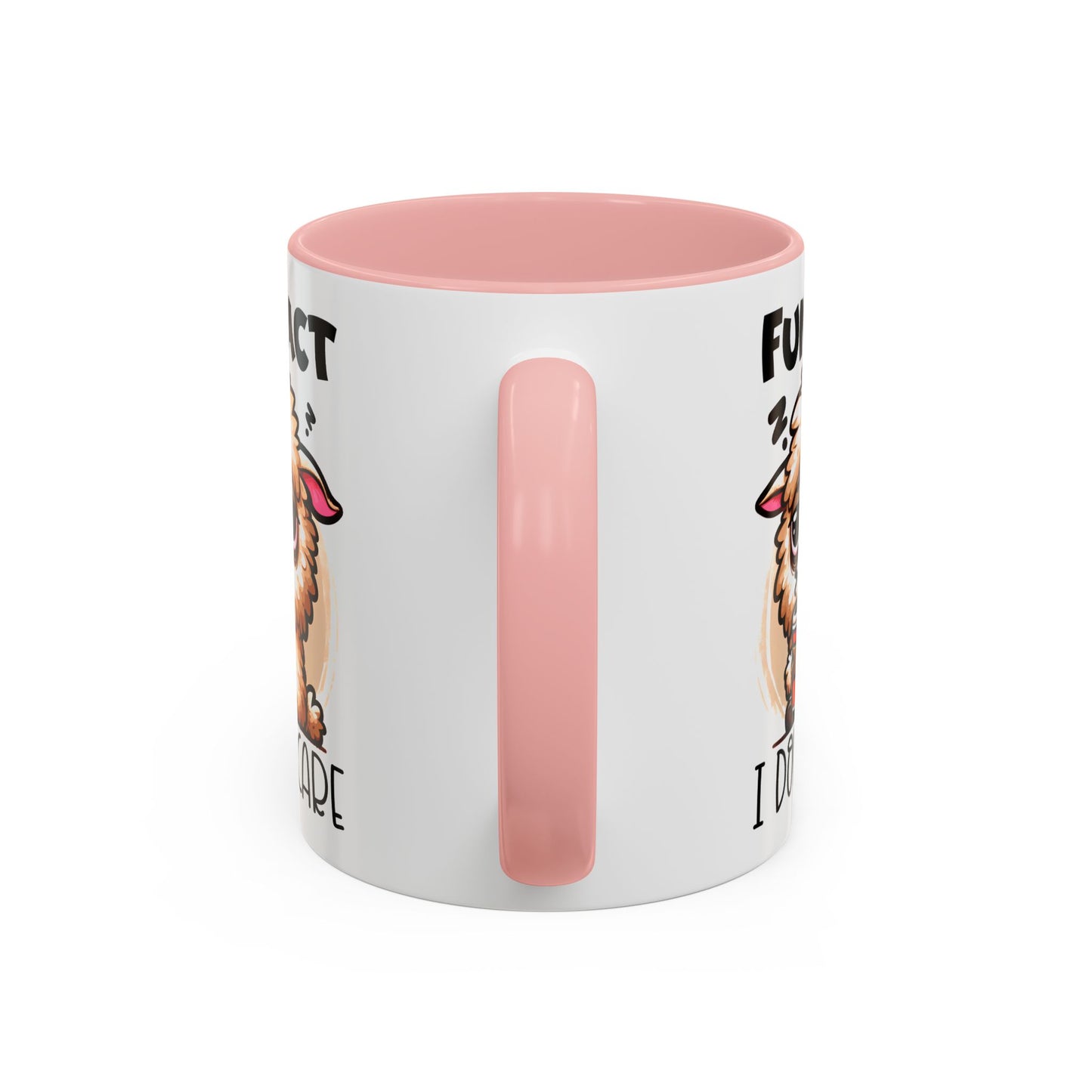 Funny Animal Accent Coffee Mug - 'Fun Fact: I Don't Care'
