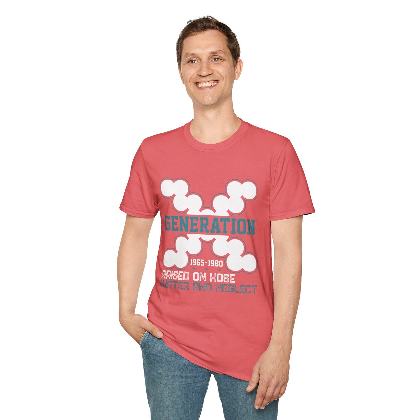 GEN X Water hose and Neglect Unisex Softstyle T-Shirt