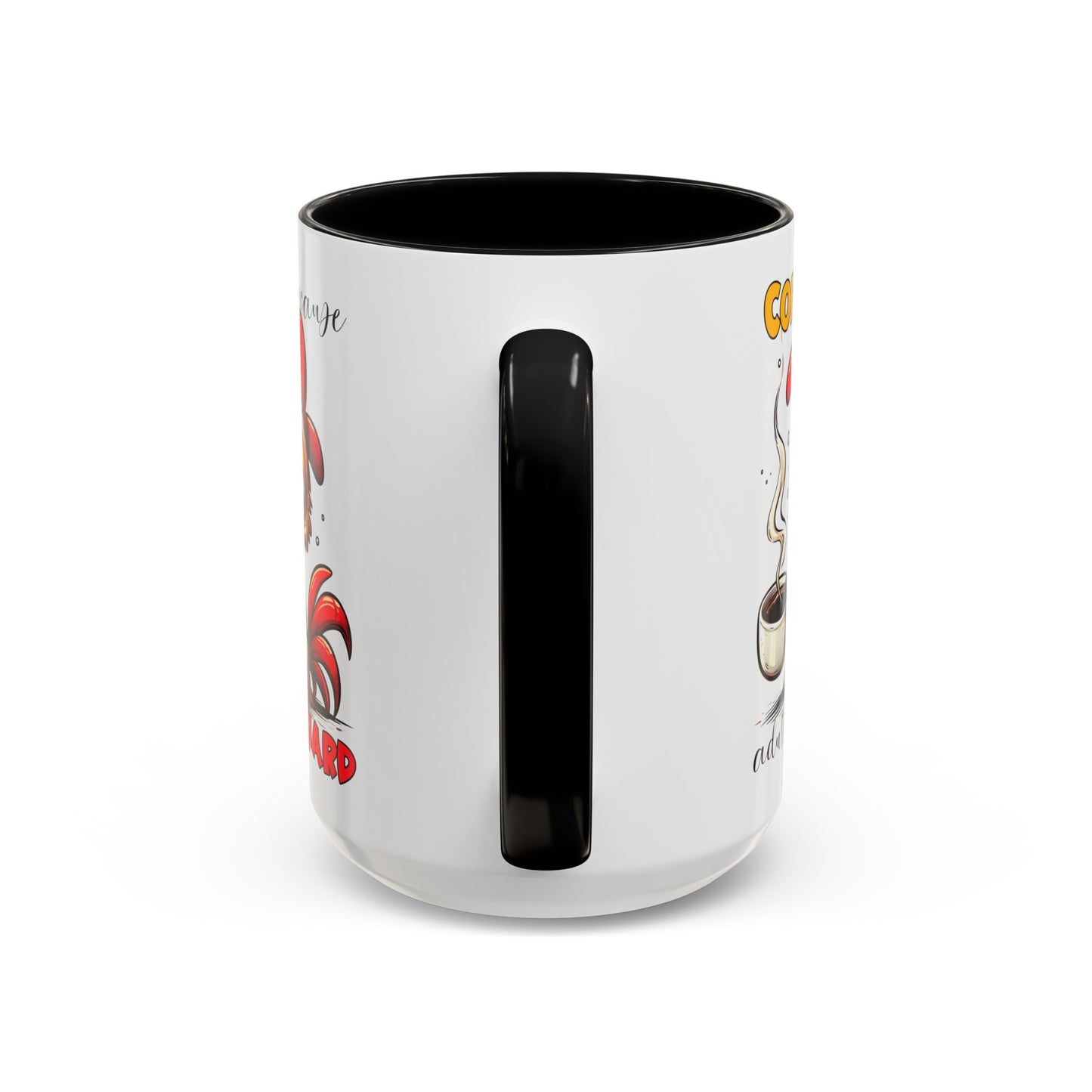 Adulting is Hard Accent Coffee Mug (11, 15oz)