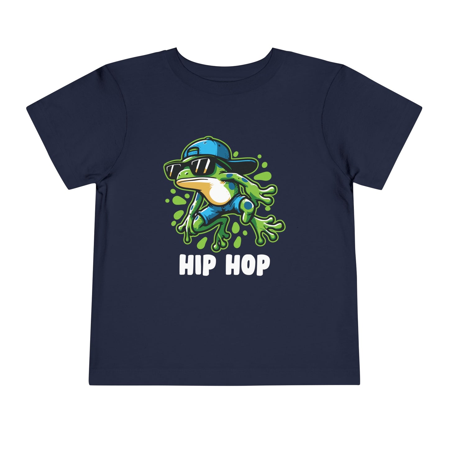 Hip Hop Frog Toddler Short Sleeve Tee