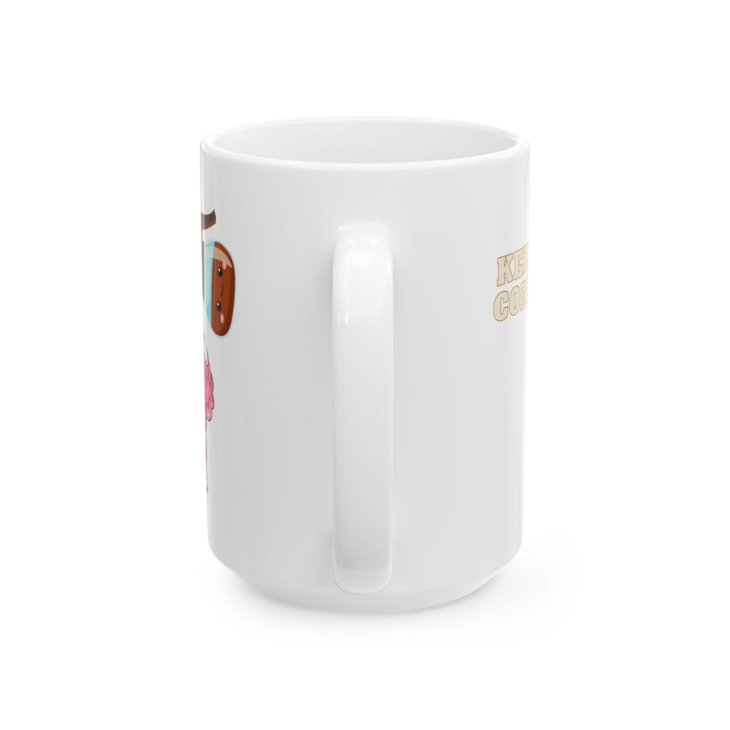 Funny Ceramic Mug - 'Keep It Coming' - 11oz & 15oz