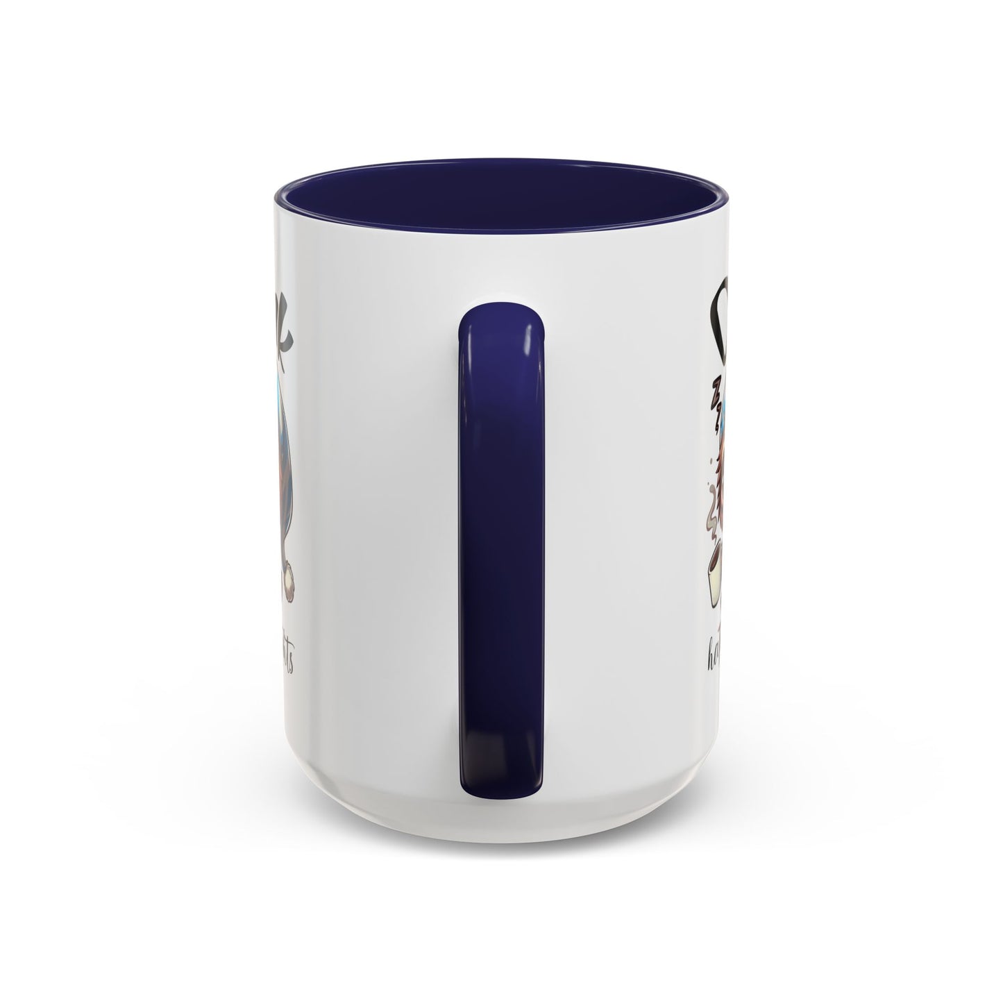 Drink Happy Thoughts Sloth Accent Coffee Mug – Perfect for Cozy Moments and Happy Thoughts