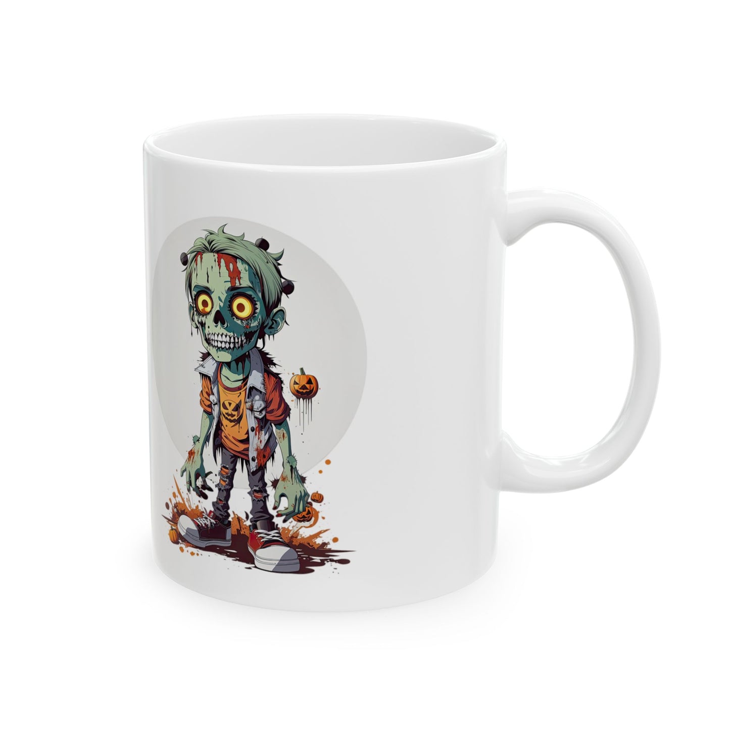 Zombie Apocalypse Ceramic Mug - Perfect for Halloween and Horror Fans