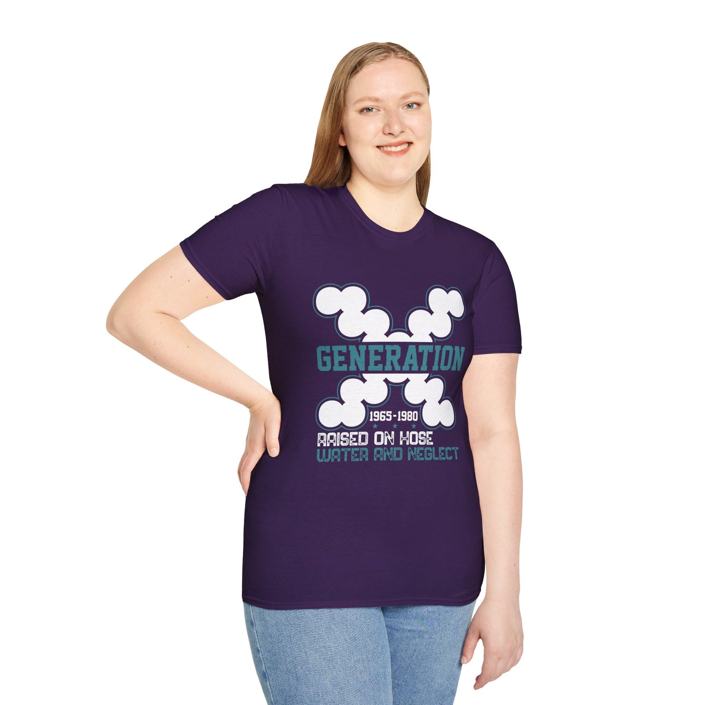 GEN X Water hose and Neglect Unisex Softstyle T-Shirt