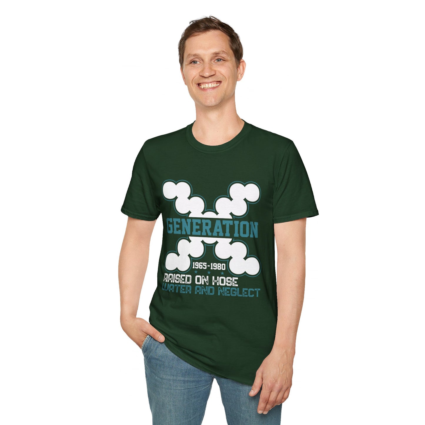 GEN X Water hose and Neglect Unisex Softstyle T-Shirt