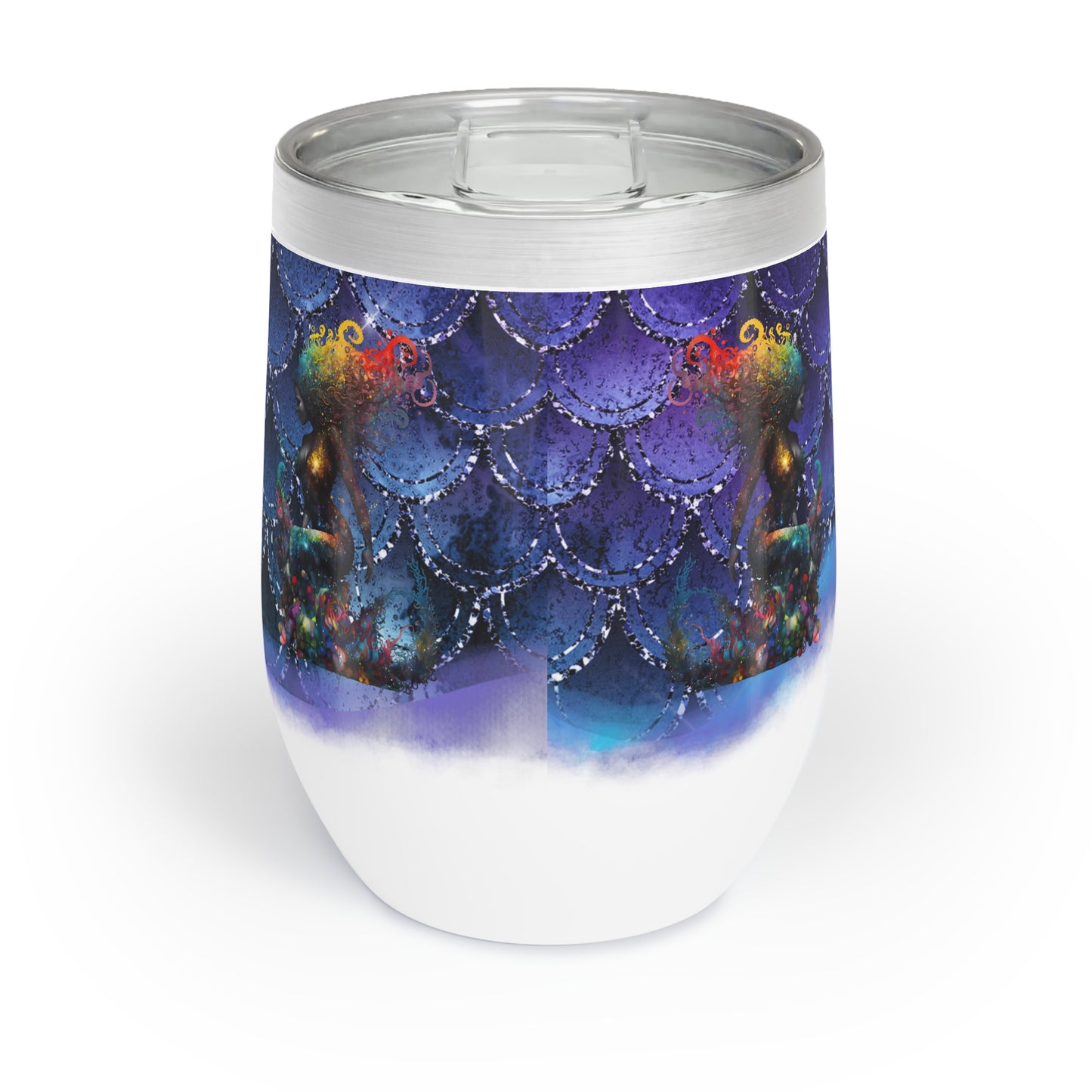 Mermaid Water 1 Chill Wine Tumbler