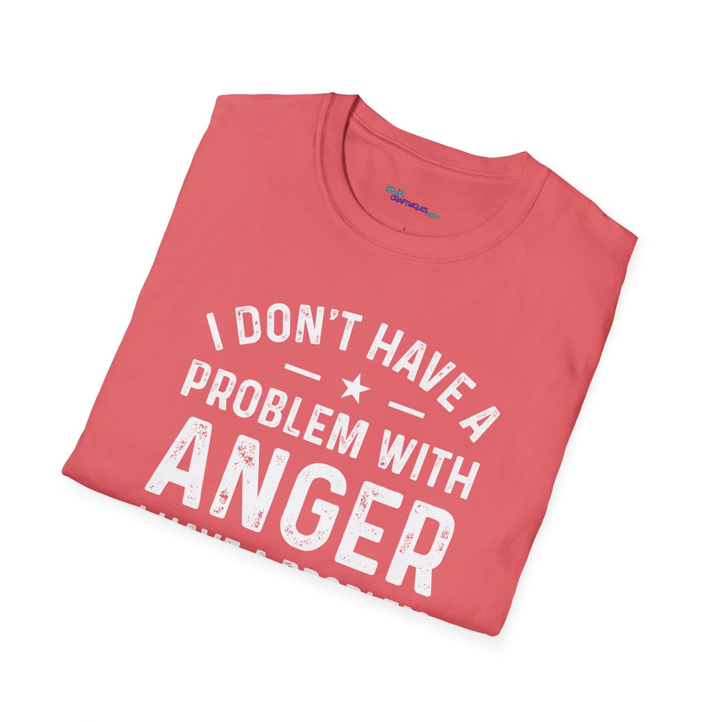 Anger Problem Unisex Softstyle T-Shirt