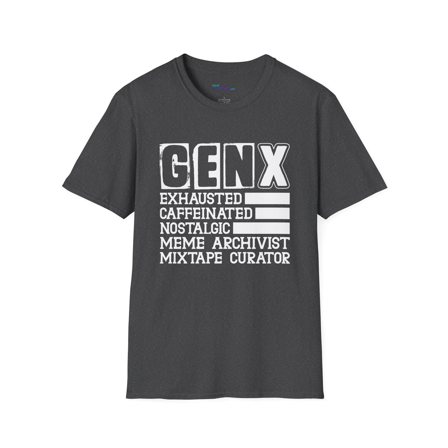 GEN X Exhausted Unisex Softstyle T-Shirt