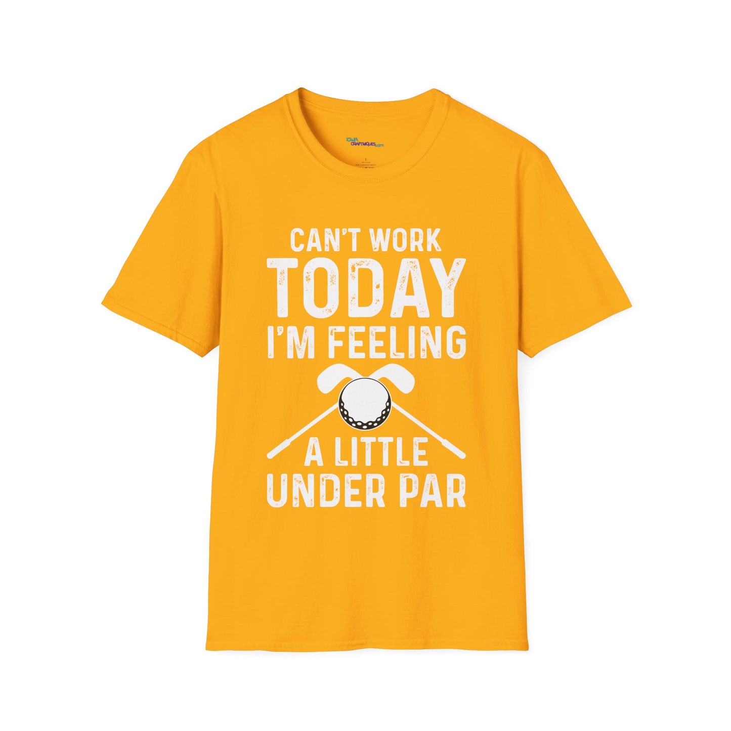 Under Par Unisex Softstyle T-Shirt