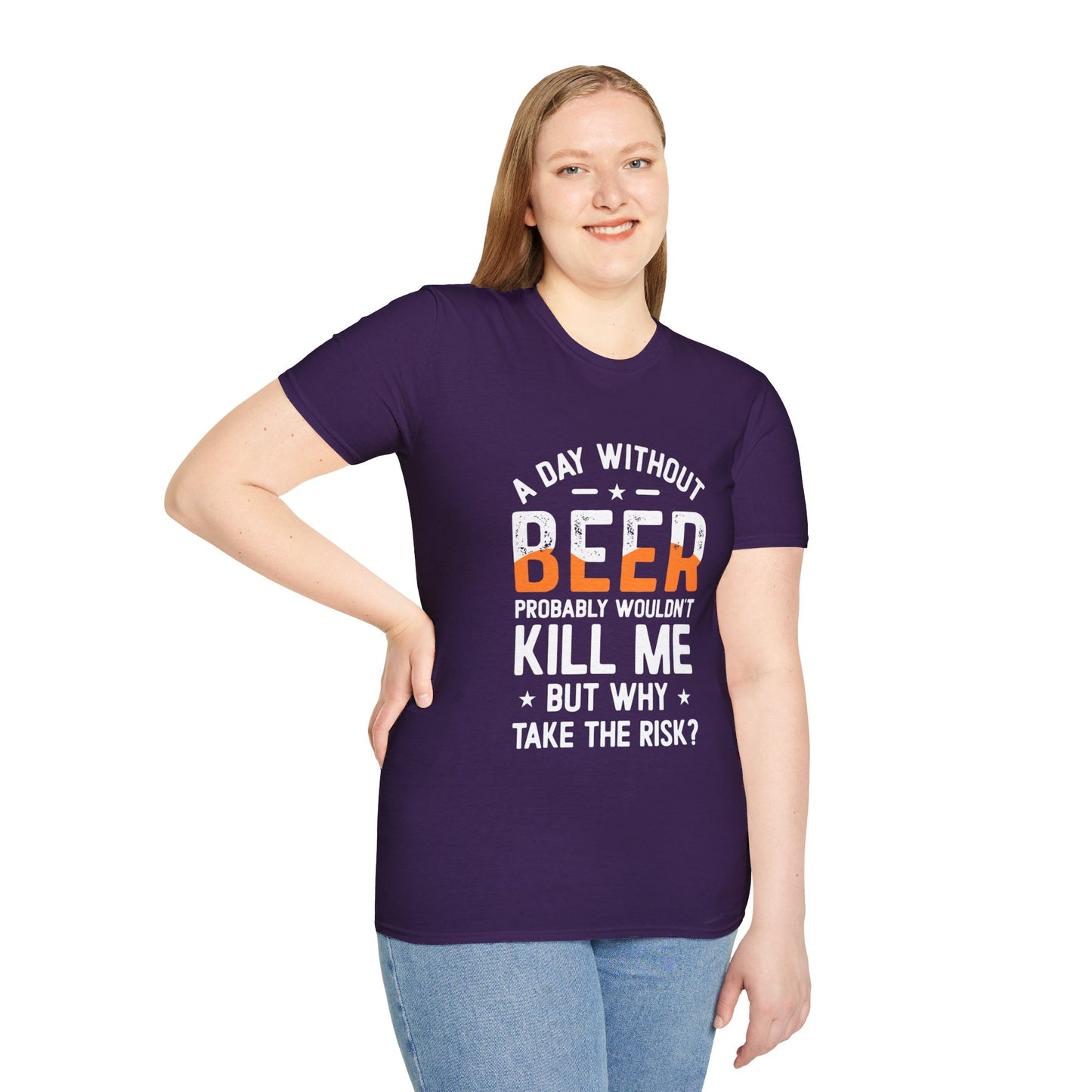 Day without Beer Unisex Softstyle T-Shirt