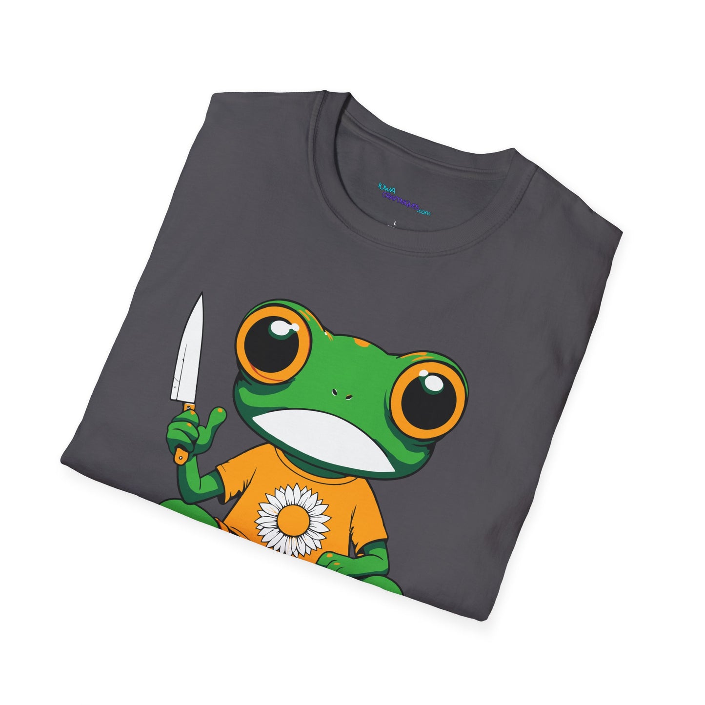 Don't Test Me Frog Unisex Softstyle T-Shirt
