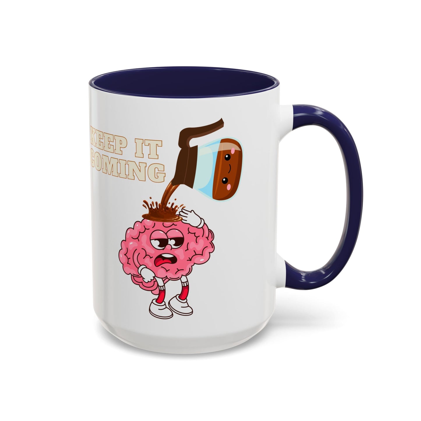 Coffee Mug - Keep it Coming Accent Mug