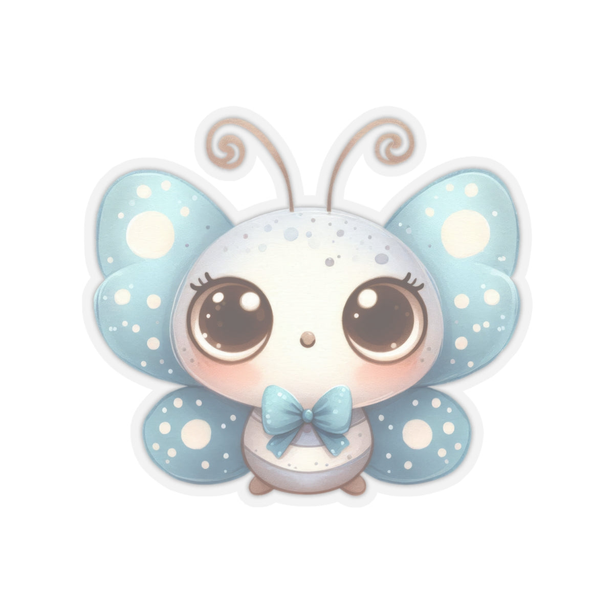 Adorable Butterfly Kiss-Cut Stickers - Cute Aesthetic Décor for Laptops and Essentials