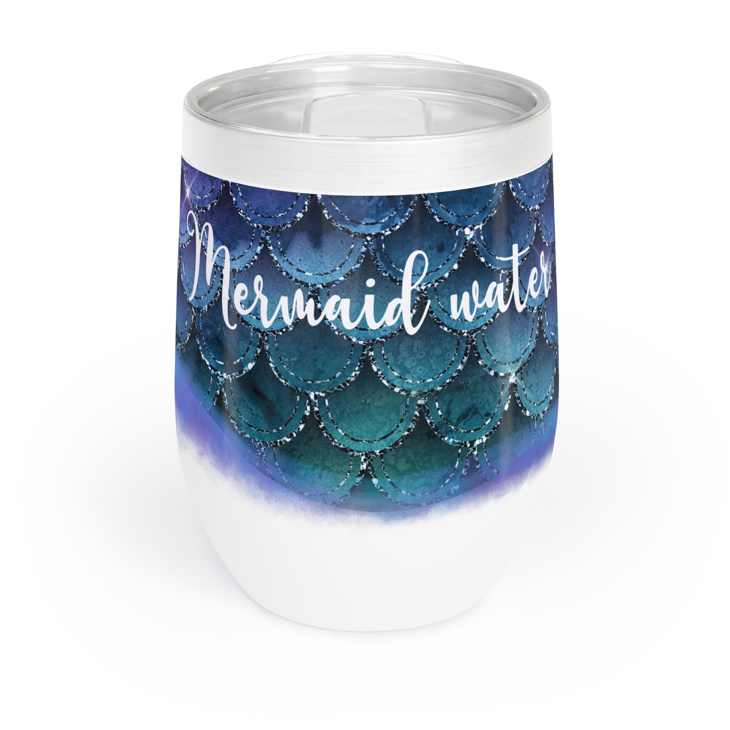 Mermaid Water 1 Chill Wine Tumbler