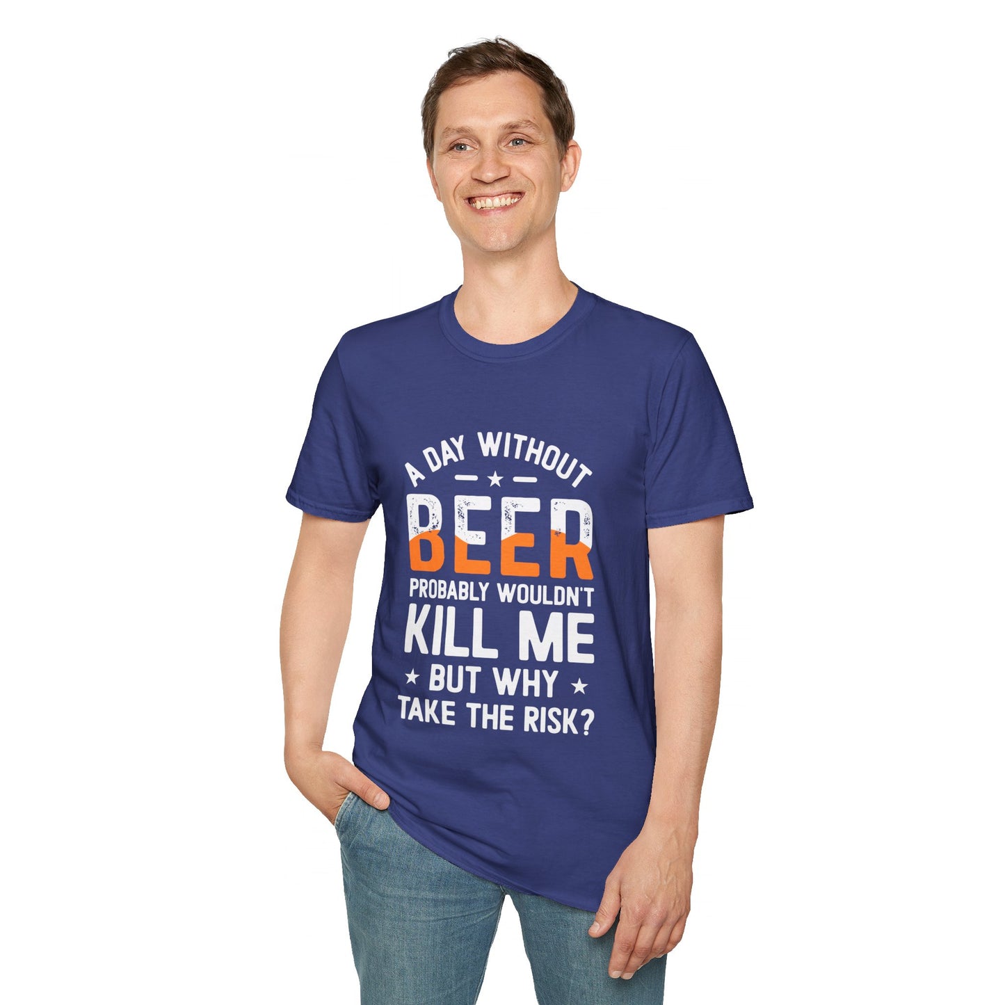 Day without Beer Unisex Softstyle T-Shirt