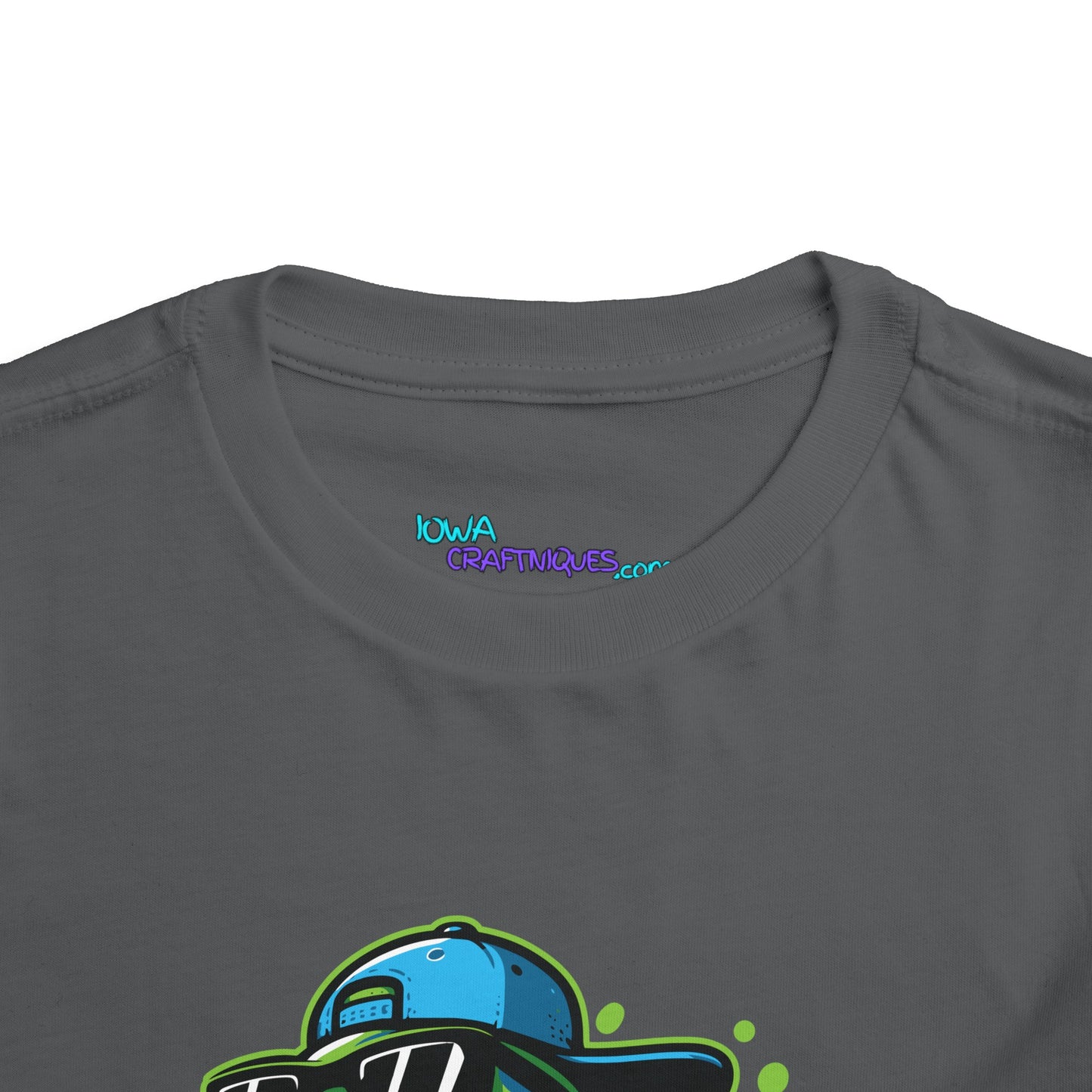 Hip Hop Frog Toddler Short Sleeve Tee