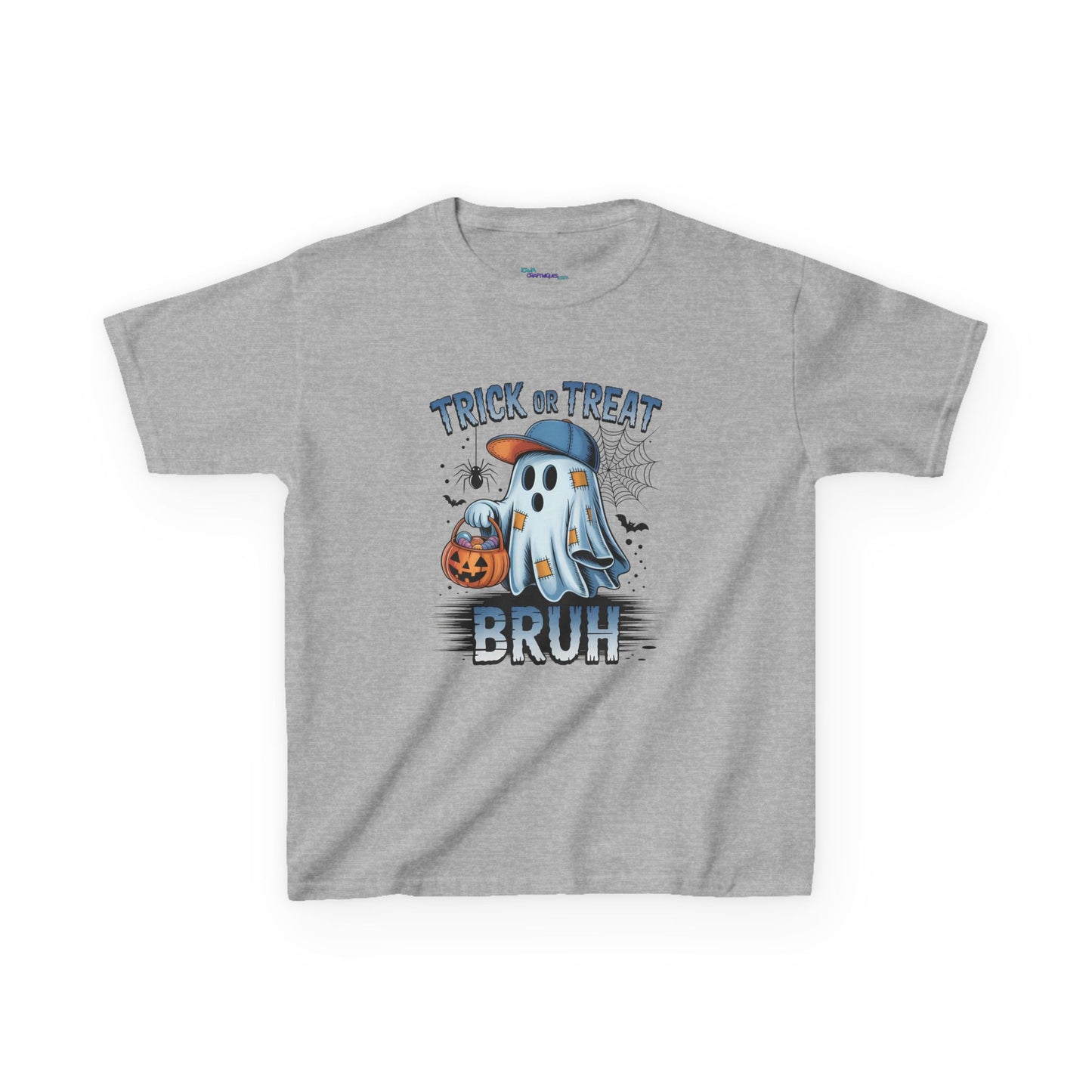Kids Ghostly Humor Tee: Perfect for Halloween Fun, Trick or Treat, Spooky Celebrations, Halloween Costume, Kid's Outfit