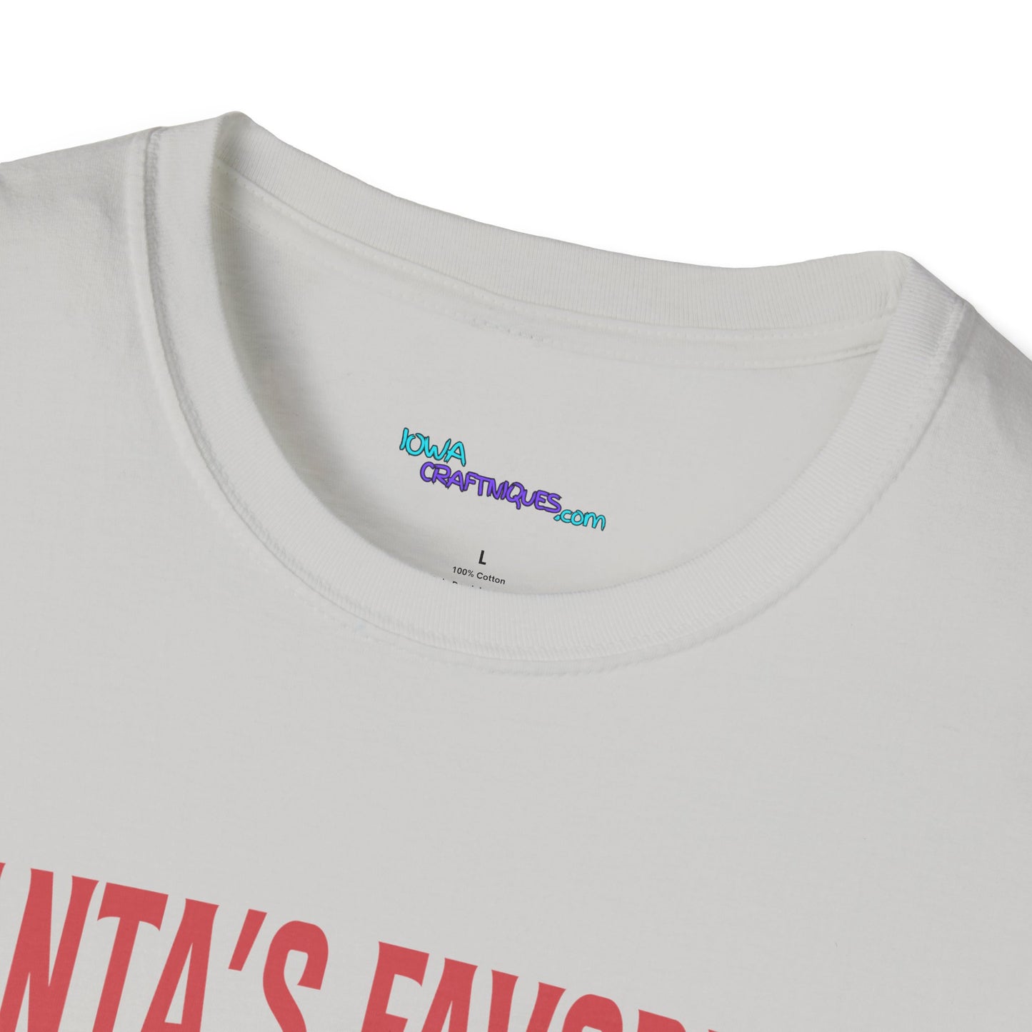 Santa's Favorite Hot Mess Unisex Softstyle T-Shirt