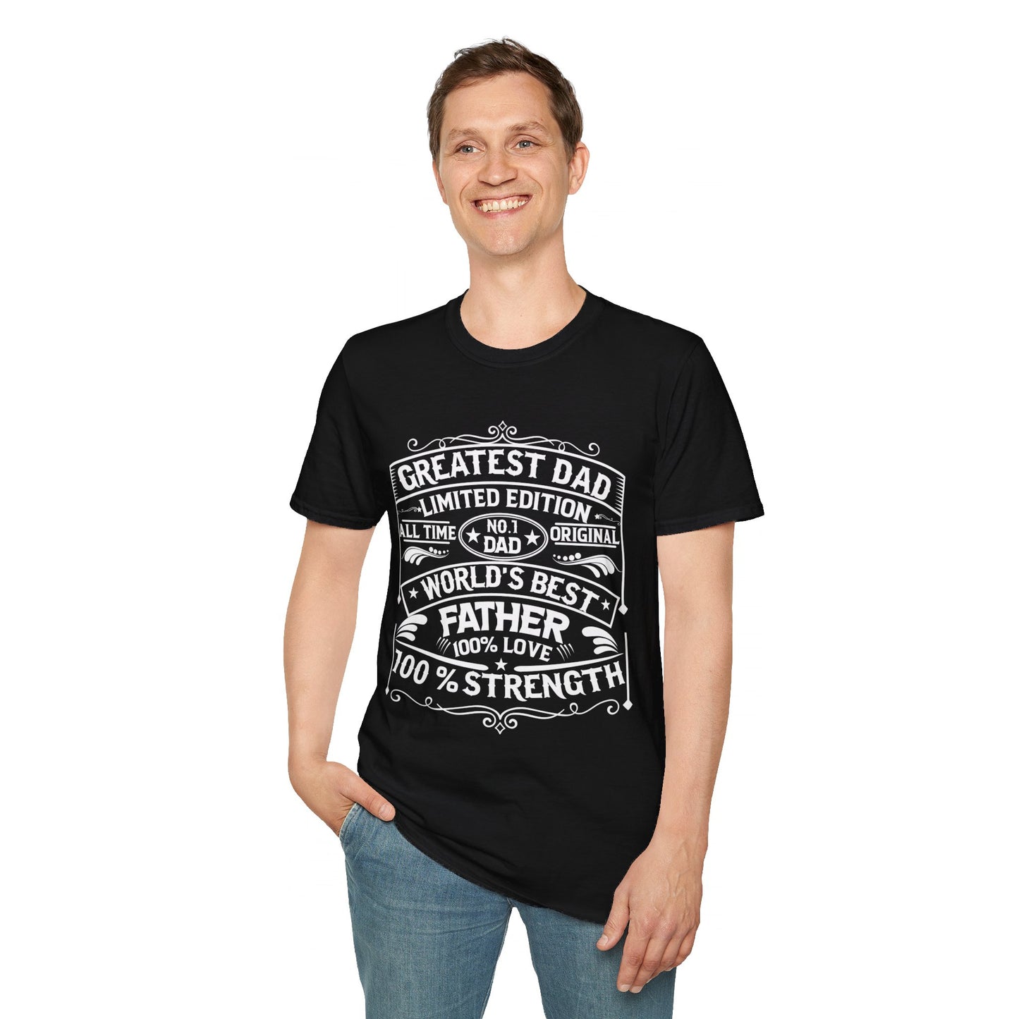 Greatest Dad Limited Edition Unisex Softstyle T -Shirt