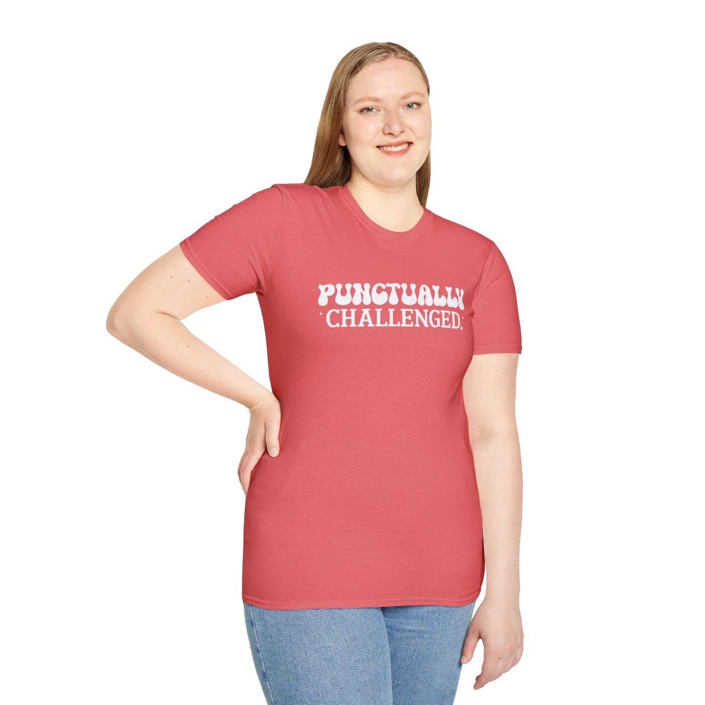Running Late Unisex Softstyle T-Shirt