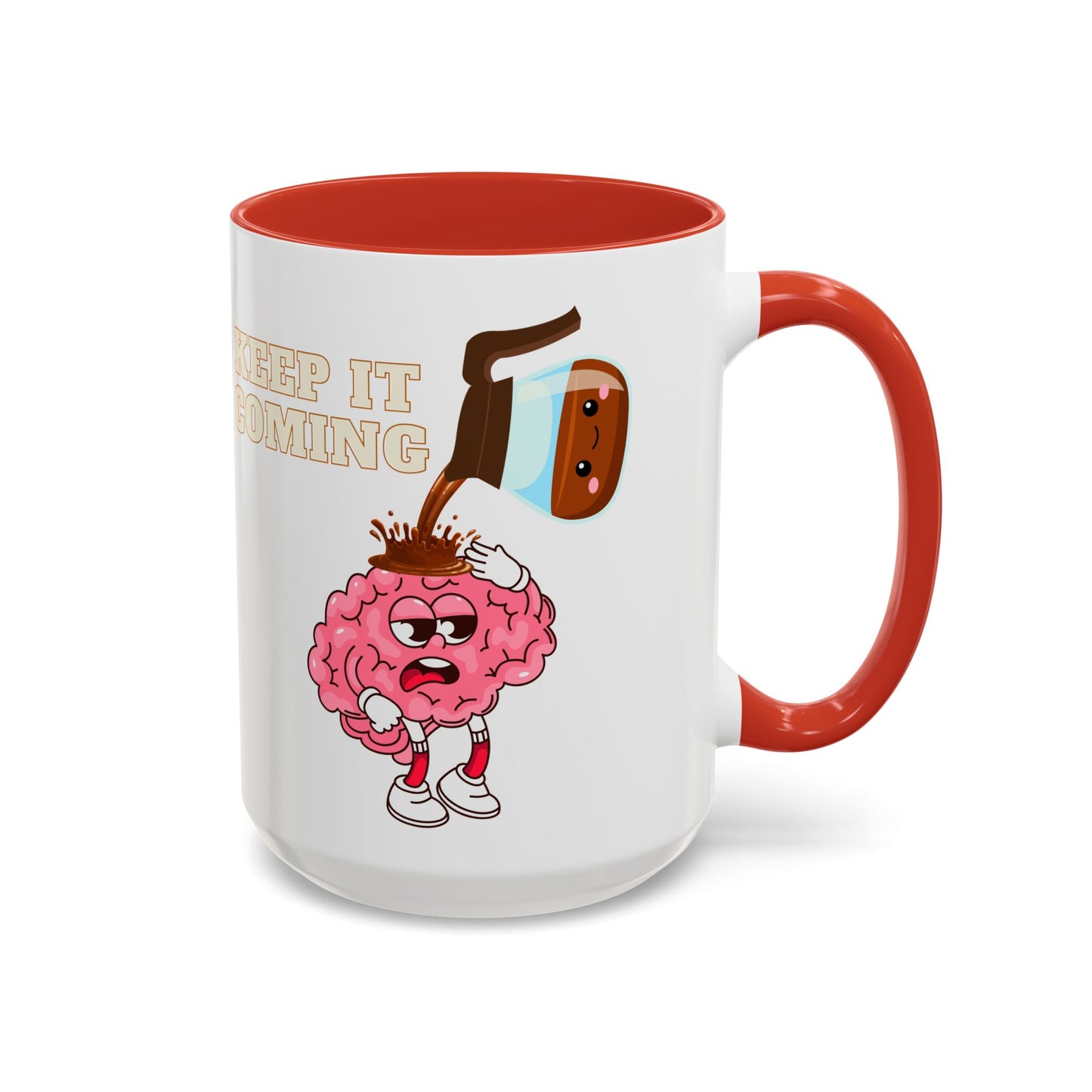 Coffee Mug - Keep it Coming Accent Mug