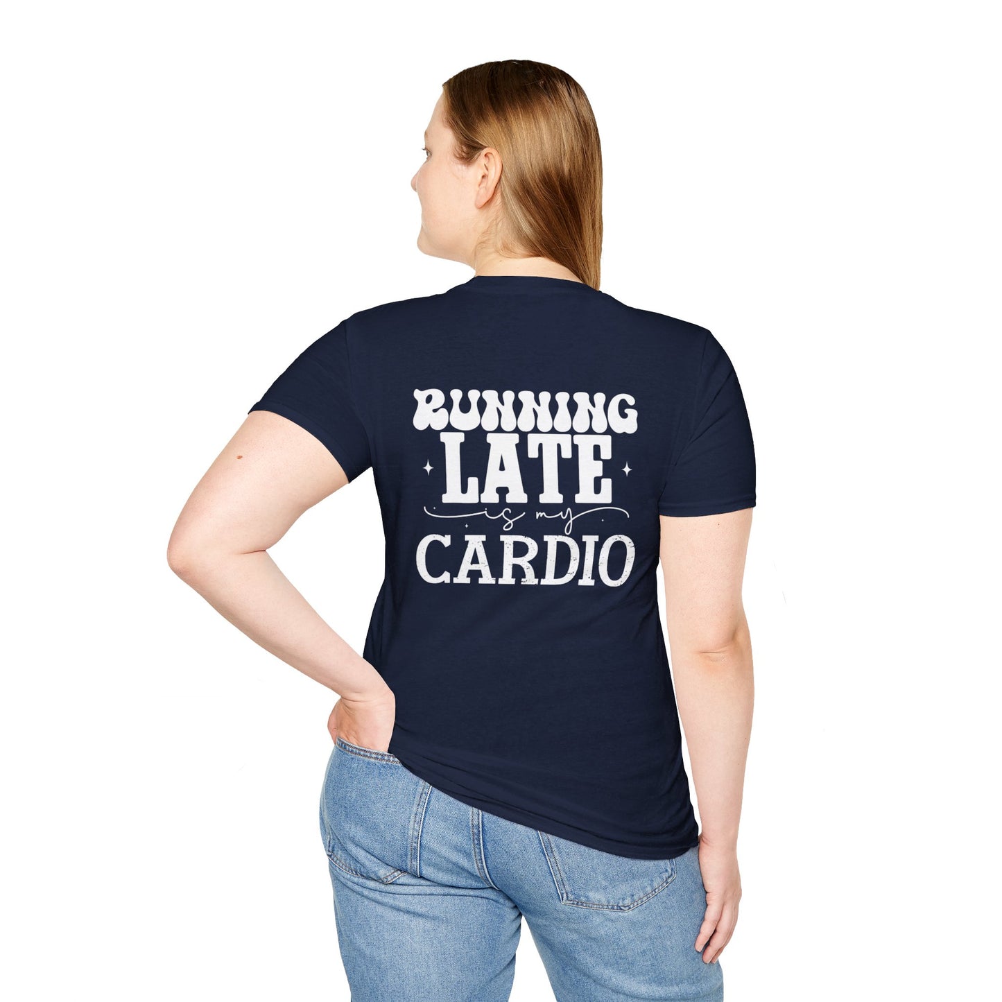 Running Late Unisex Softstyle T-Shirt