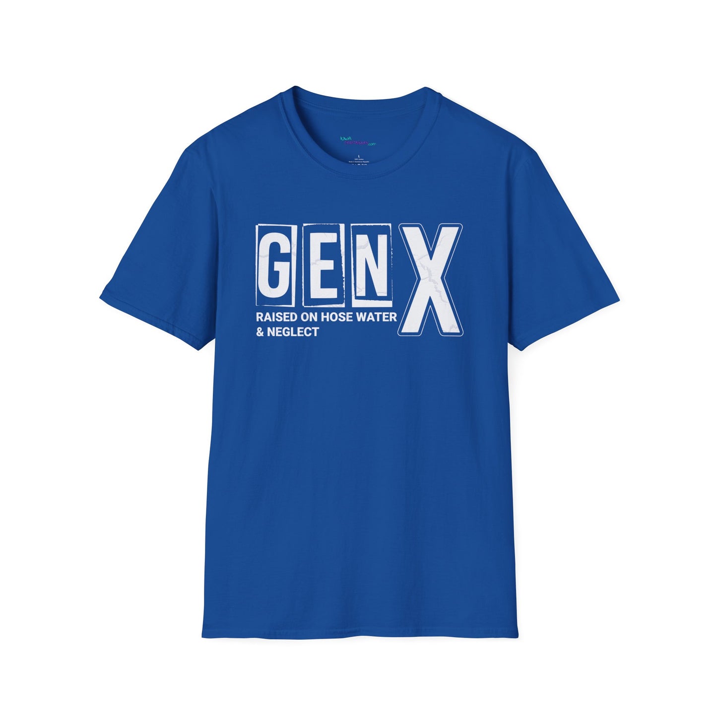 Gen X Raised On Unisex Softstyle T-Shirt