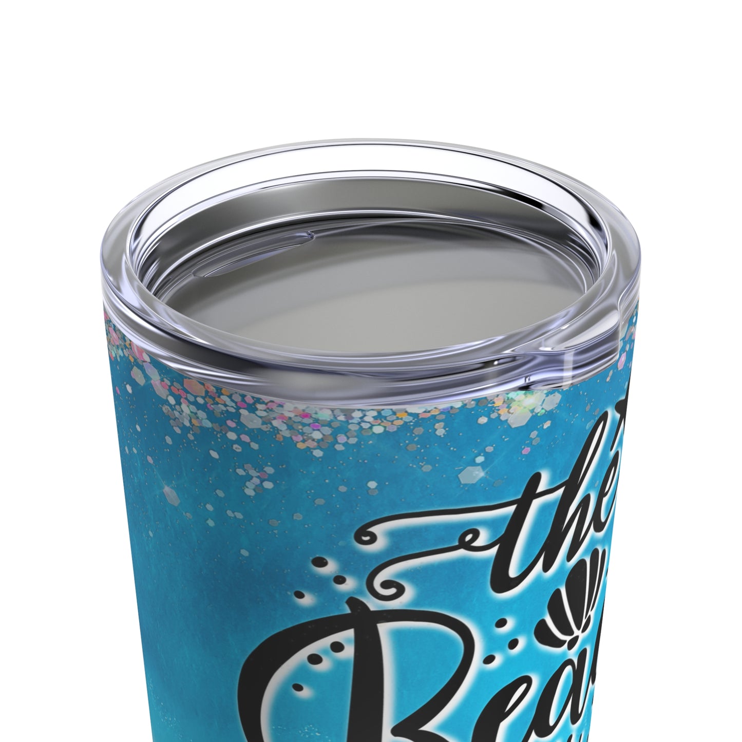 Beach Calling My Name Skinny Steel Tumbler with Straw, 20oz