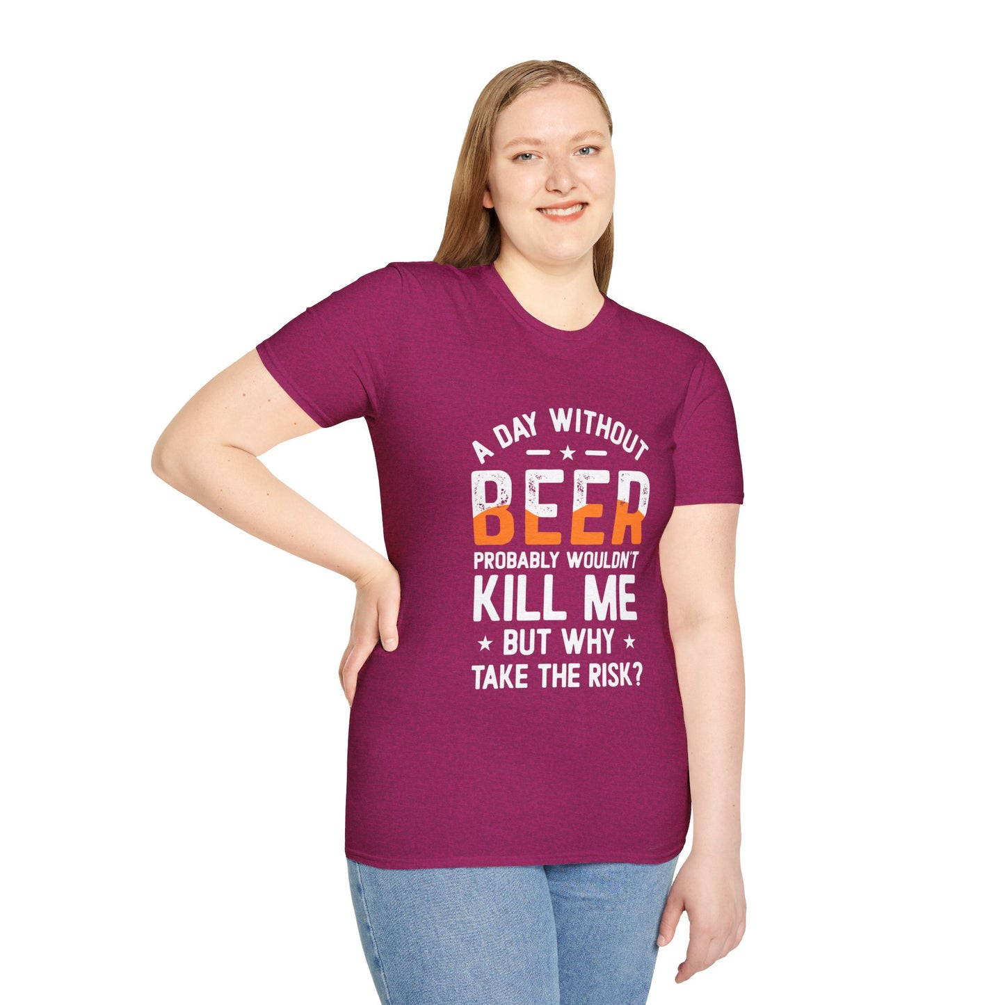 Day without Beer Unisex Softstyle T-Shirt
