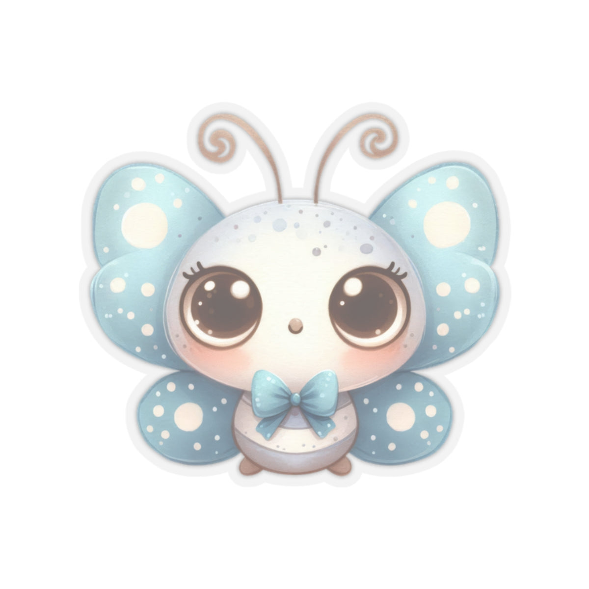 Adorable Butterfly Kiss-Cut Stickers - Cute Aesthetic Décor for Laptops and Essentials