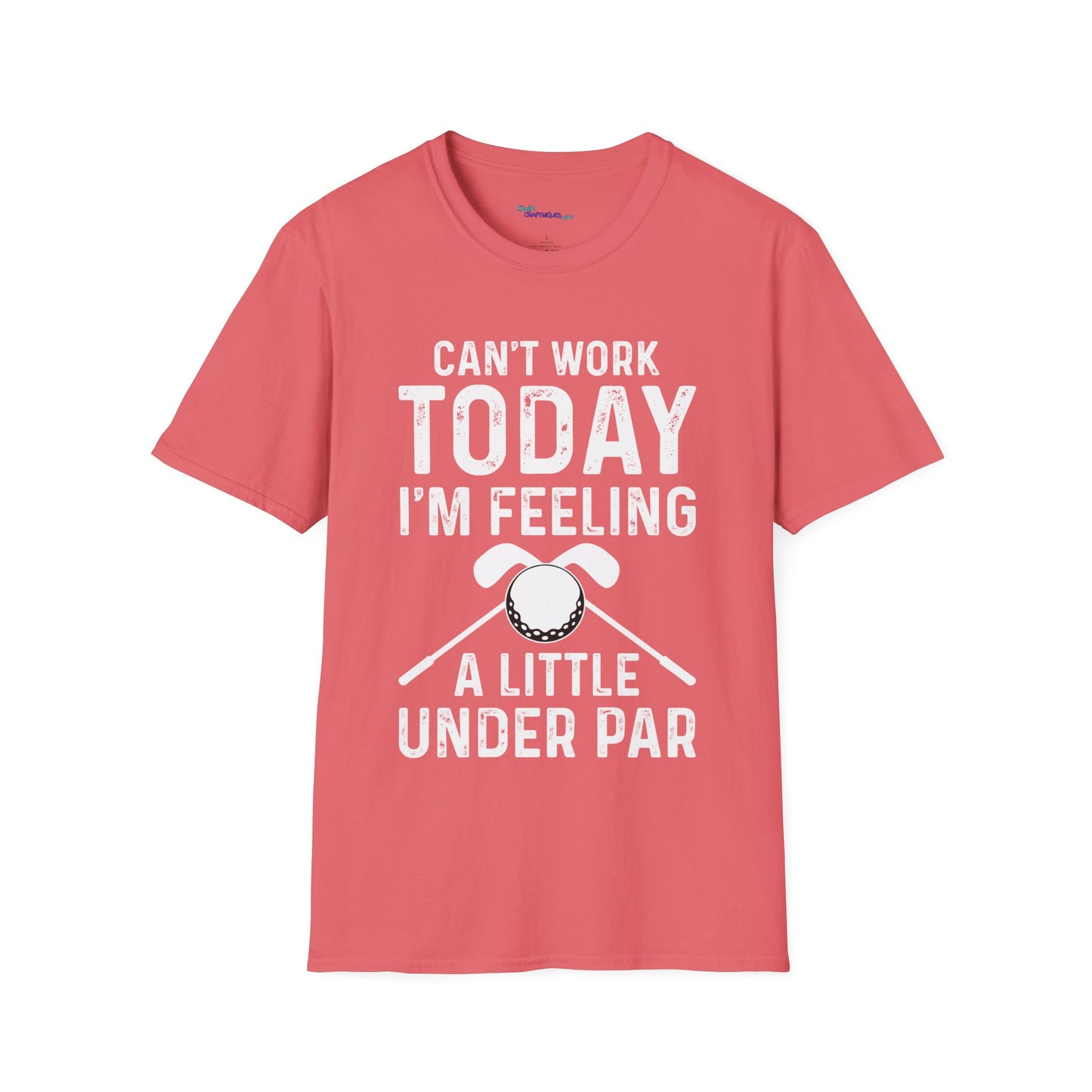 Under Par Unisex Softstyle T-Shirt