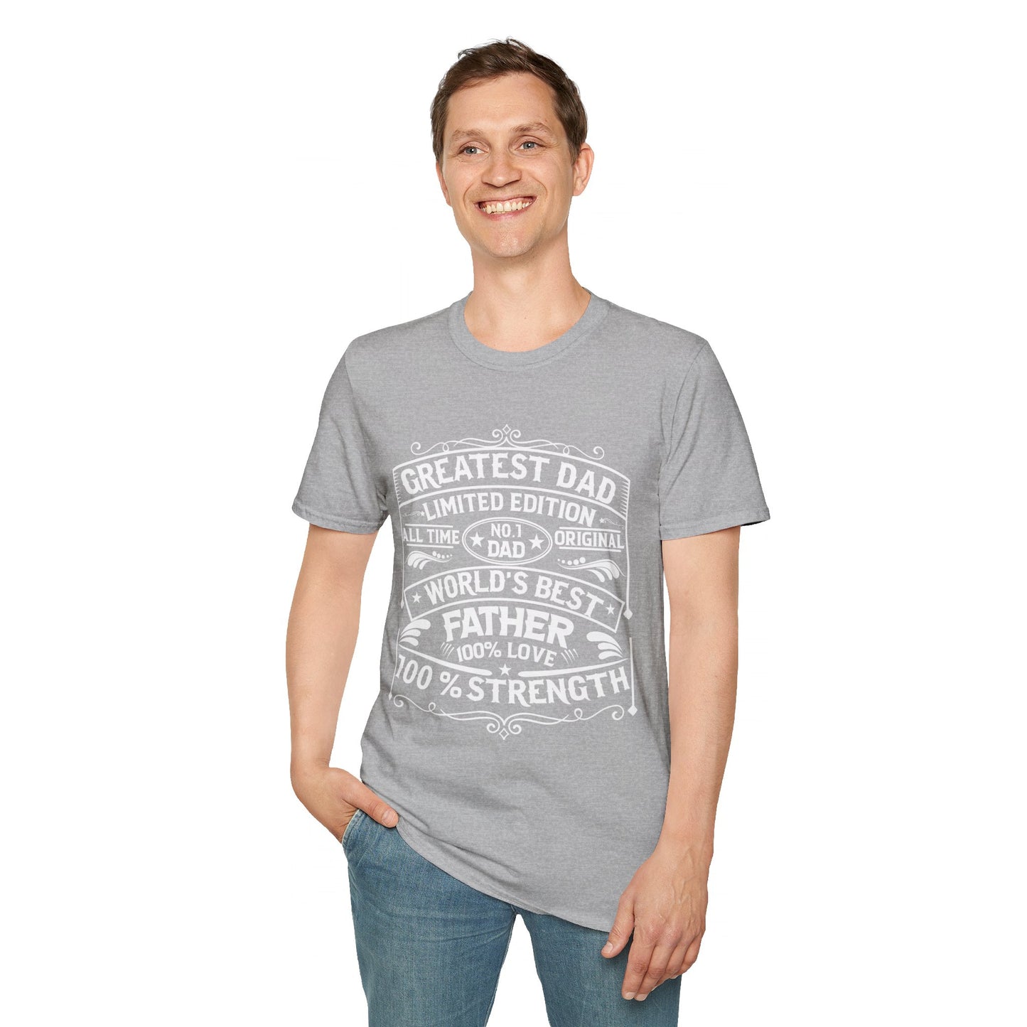 Greatest Dad Limited Edition Unisex Softstyle T -Shirt