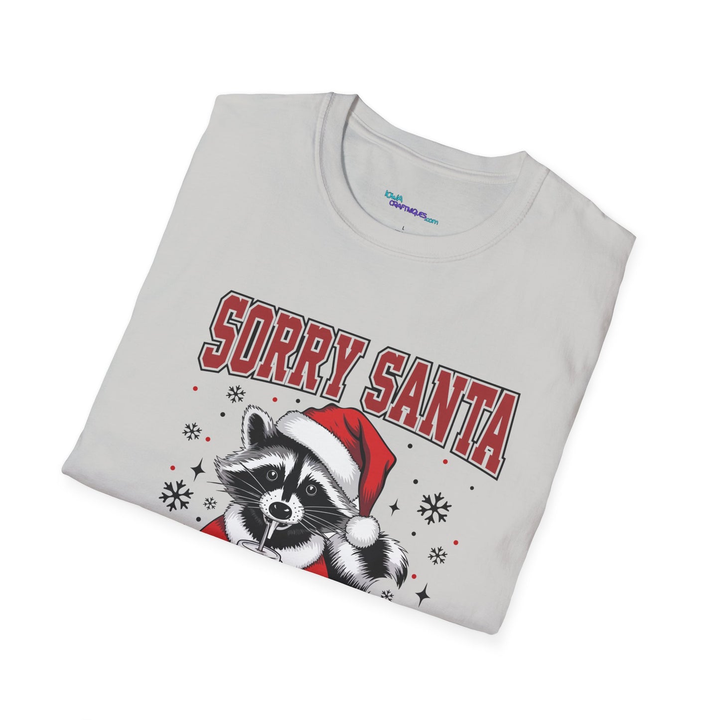 Sorry Santa I've Been Feral Unisex Softstyle T-Shirt
