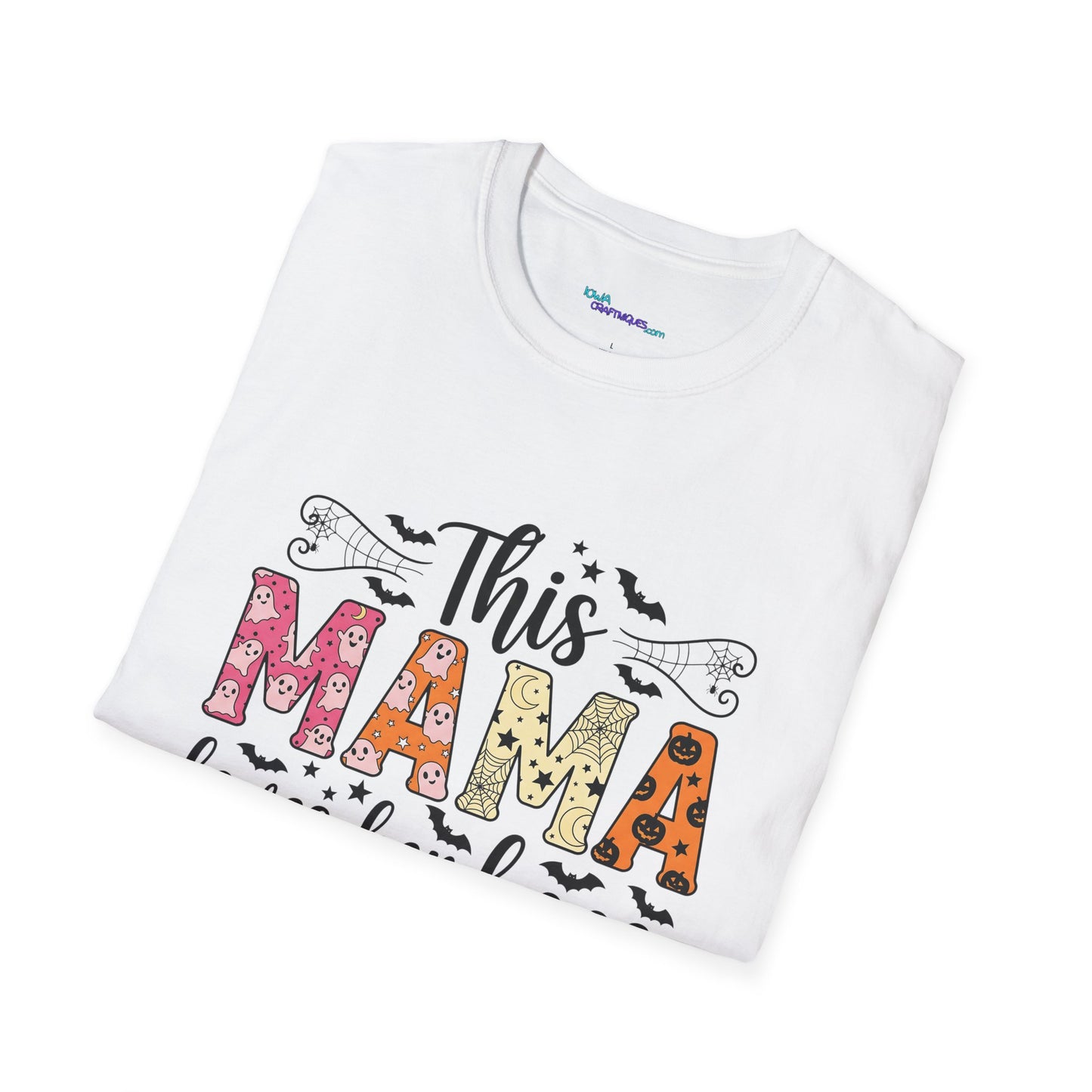 This Mama Loves Her Boos T-Shirt, Halloween Tee, Family Gathering Shirt, Mama Shirt, Ghost Lover Gift