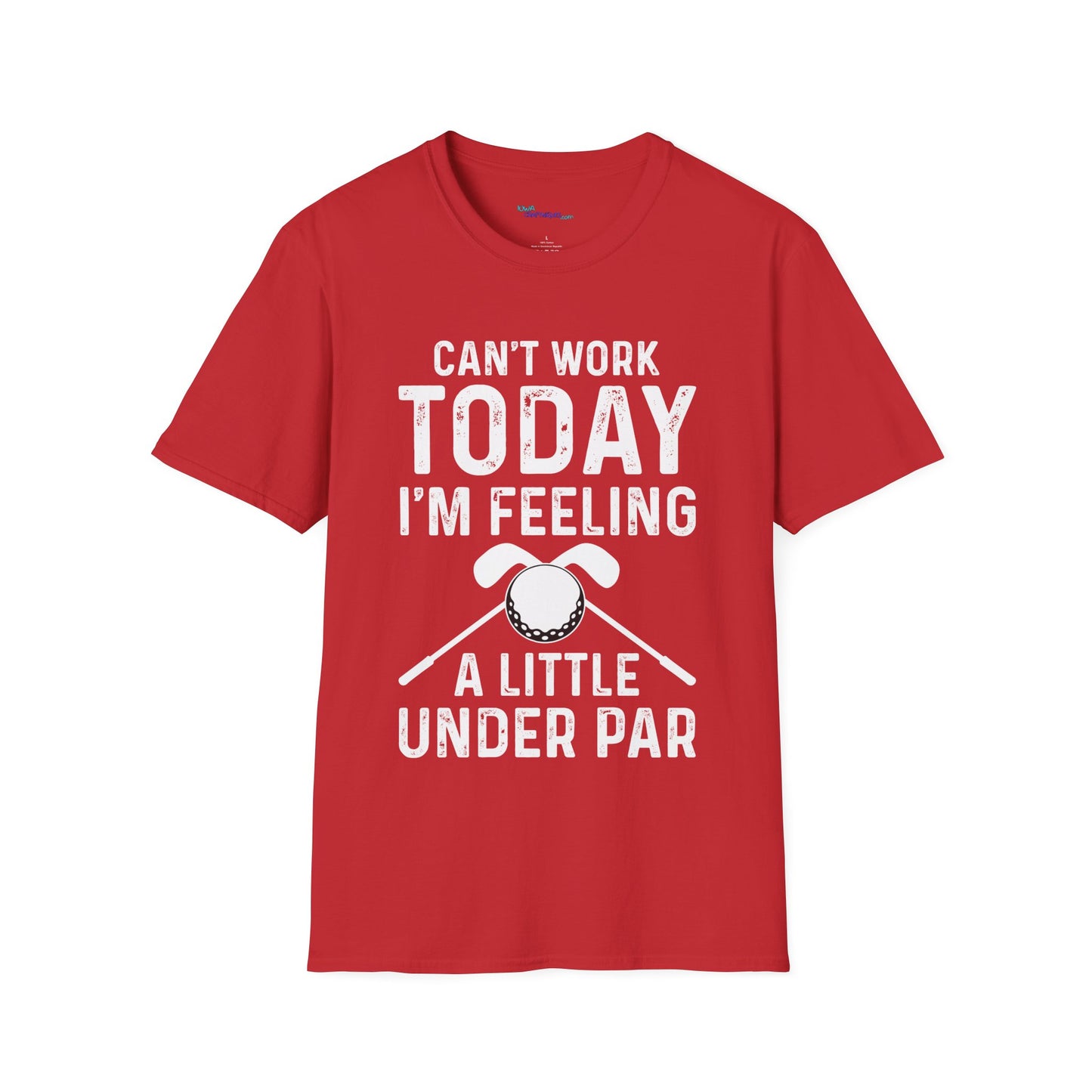 Under Par Unisex Softstyle T-Shirt