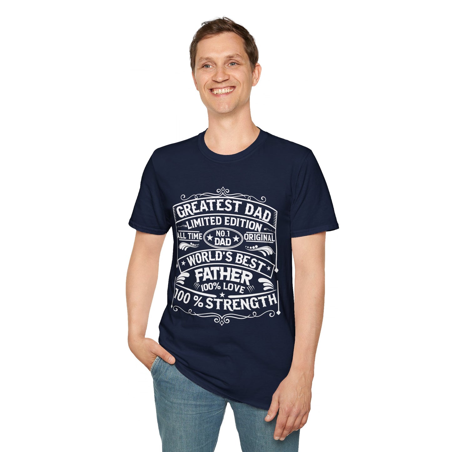 Greatest Dad Limited Edition Unisex Softstyle T -Shirt