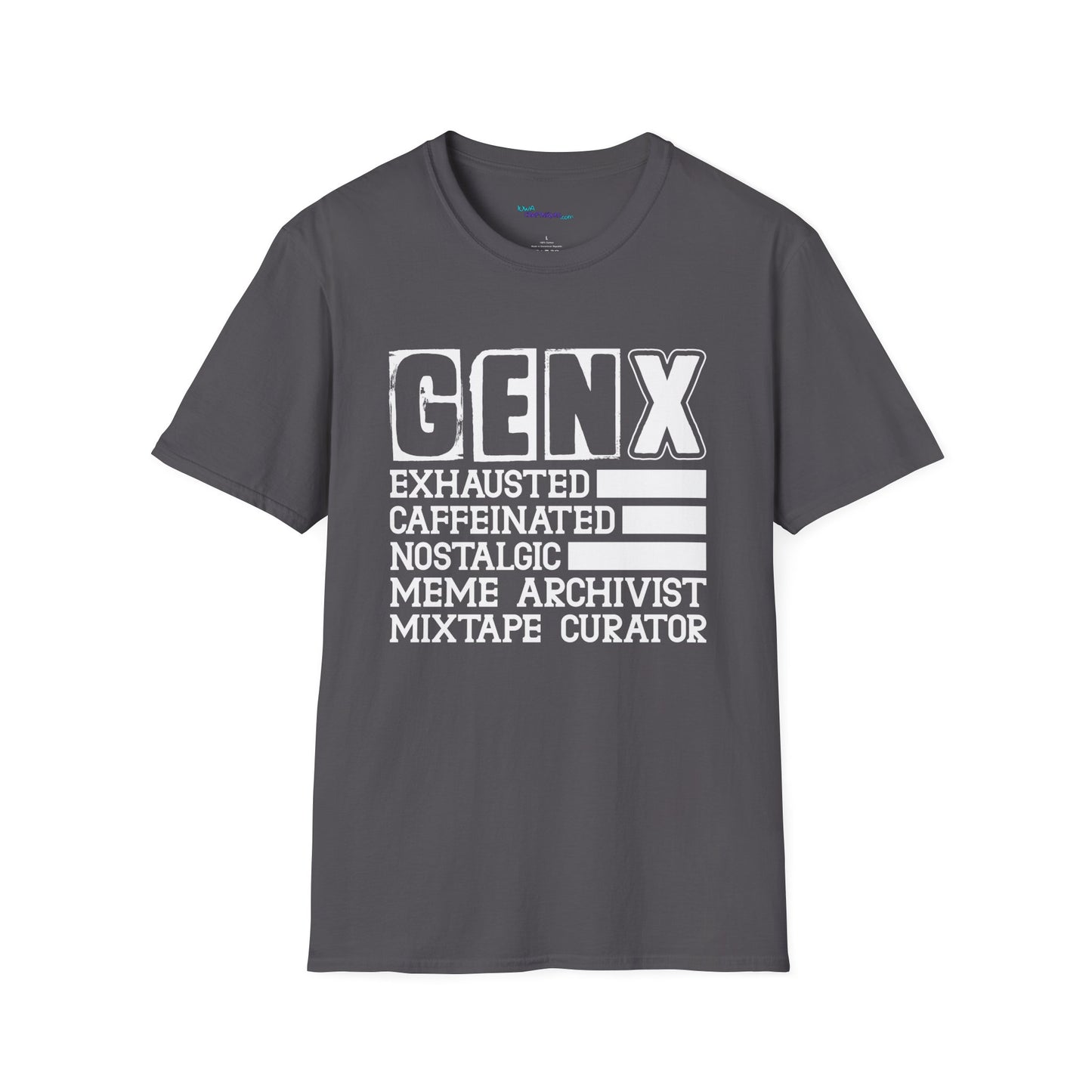 GEN X Exhausted Unisex Softstyle T-Shirt